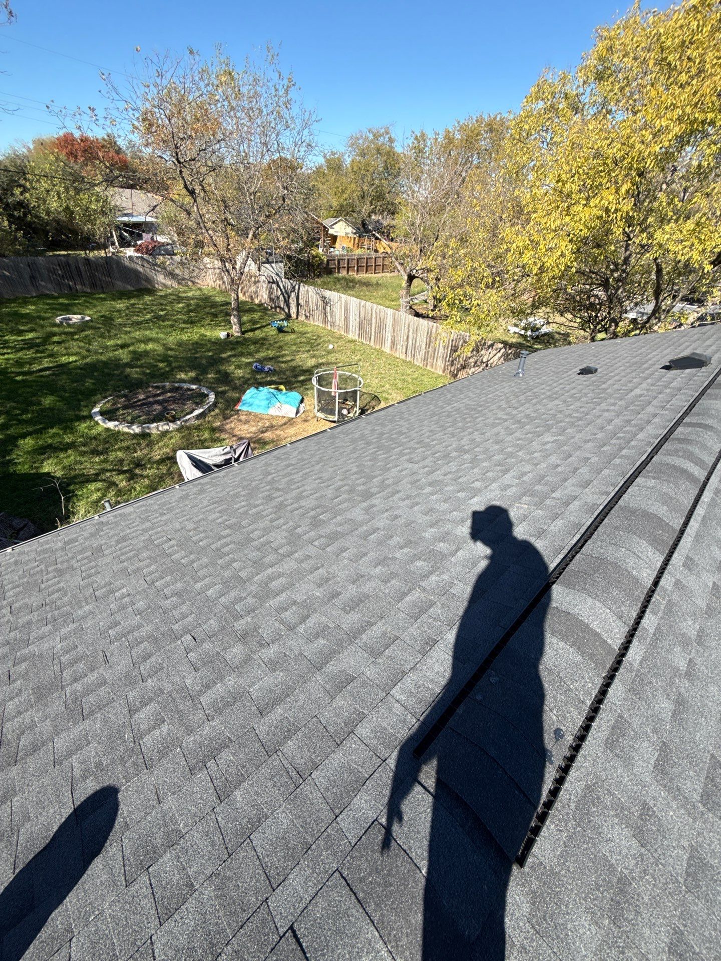 Residential Roof Replacement using GAF - Natural Shadow: Insurance Referral by Action Exteriors Austin