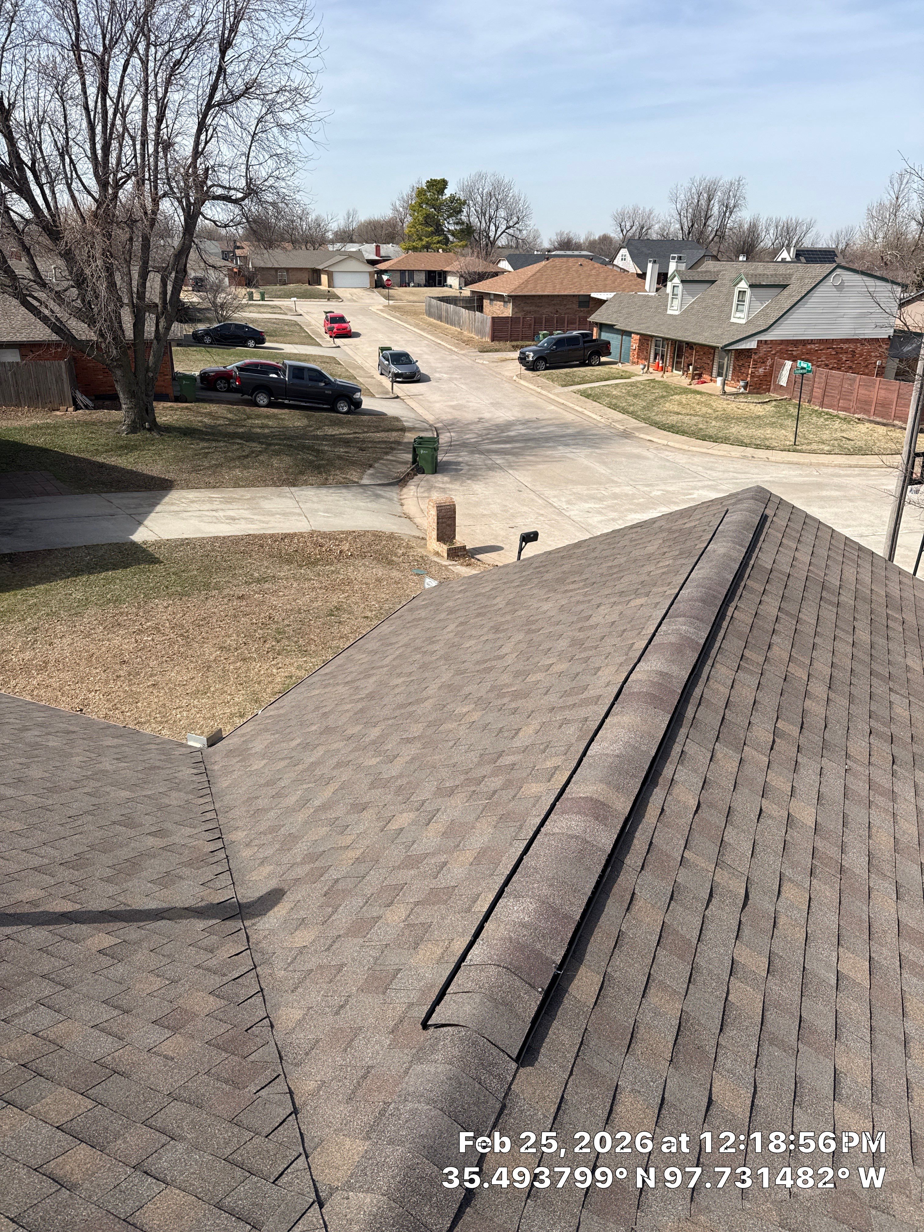 Project in Yukon, OK by OAK Roofing Restoration 