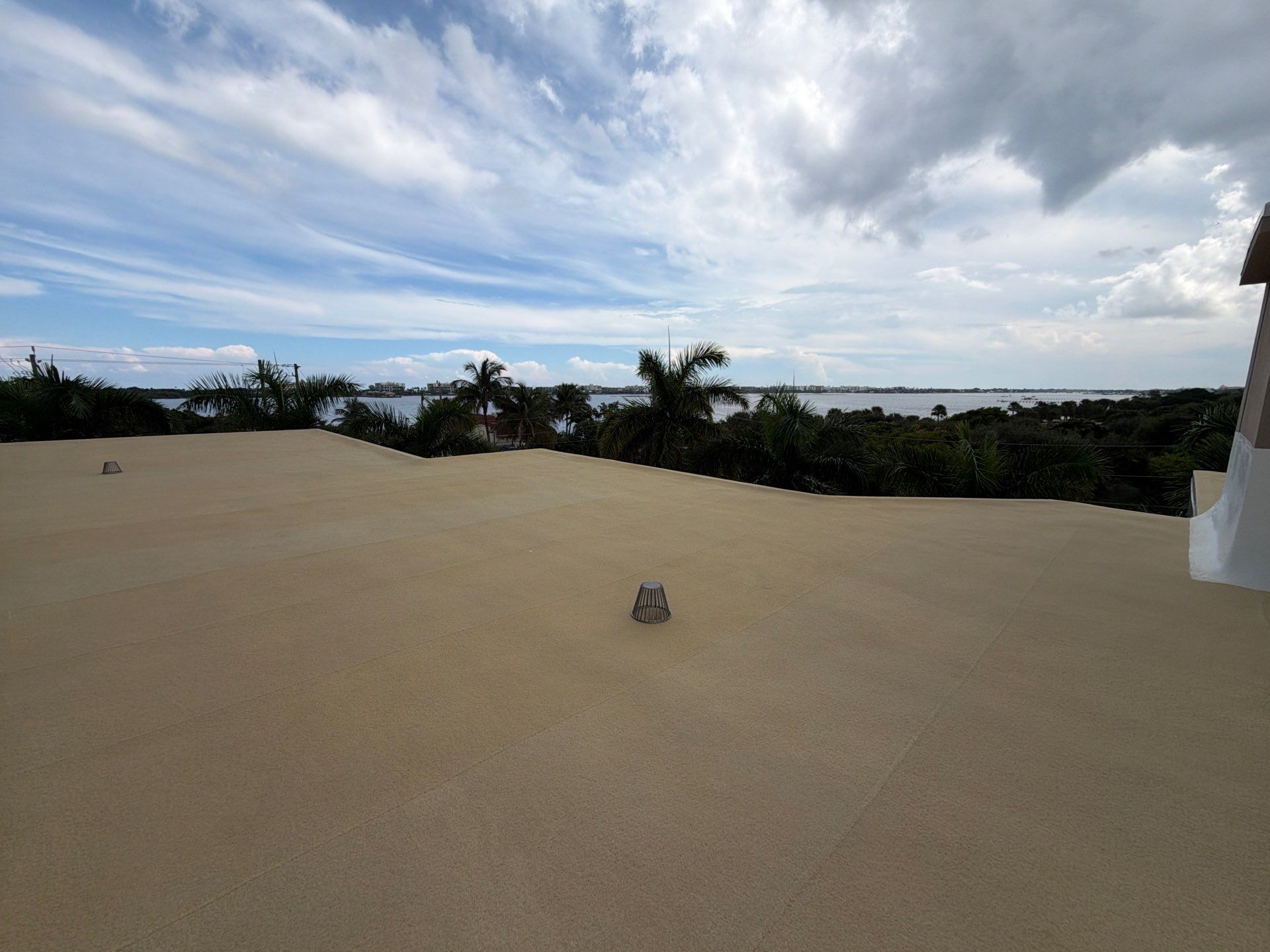 Commercial Roof Restoration for Lake Worth Beach Flat Roof Project by Roof King LLC