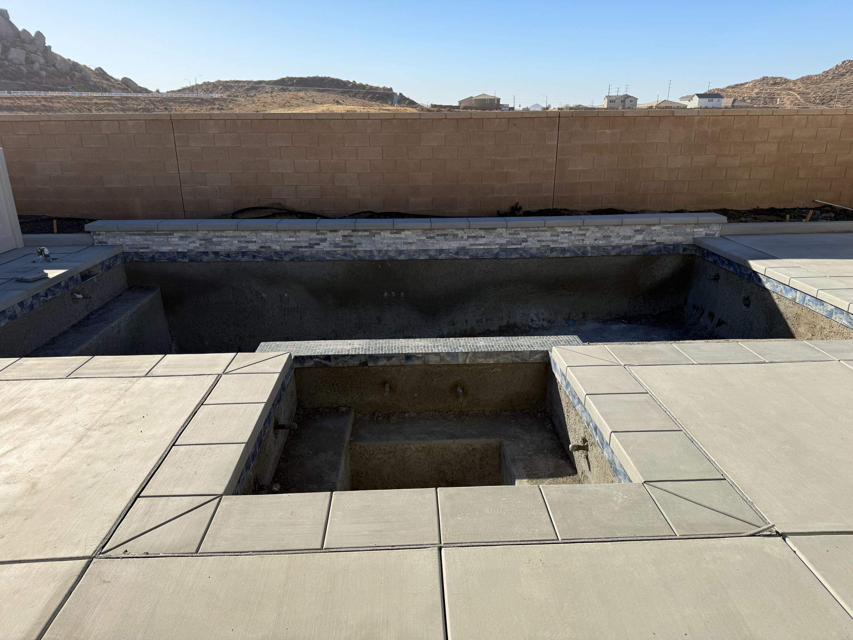 Pool and spa geometric by Premier Pools and Spas Temecula