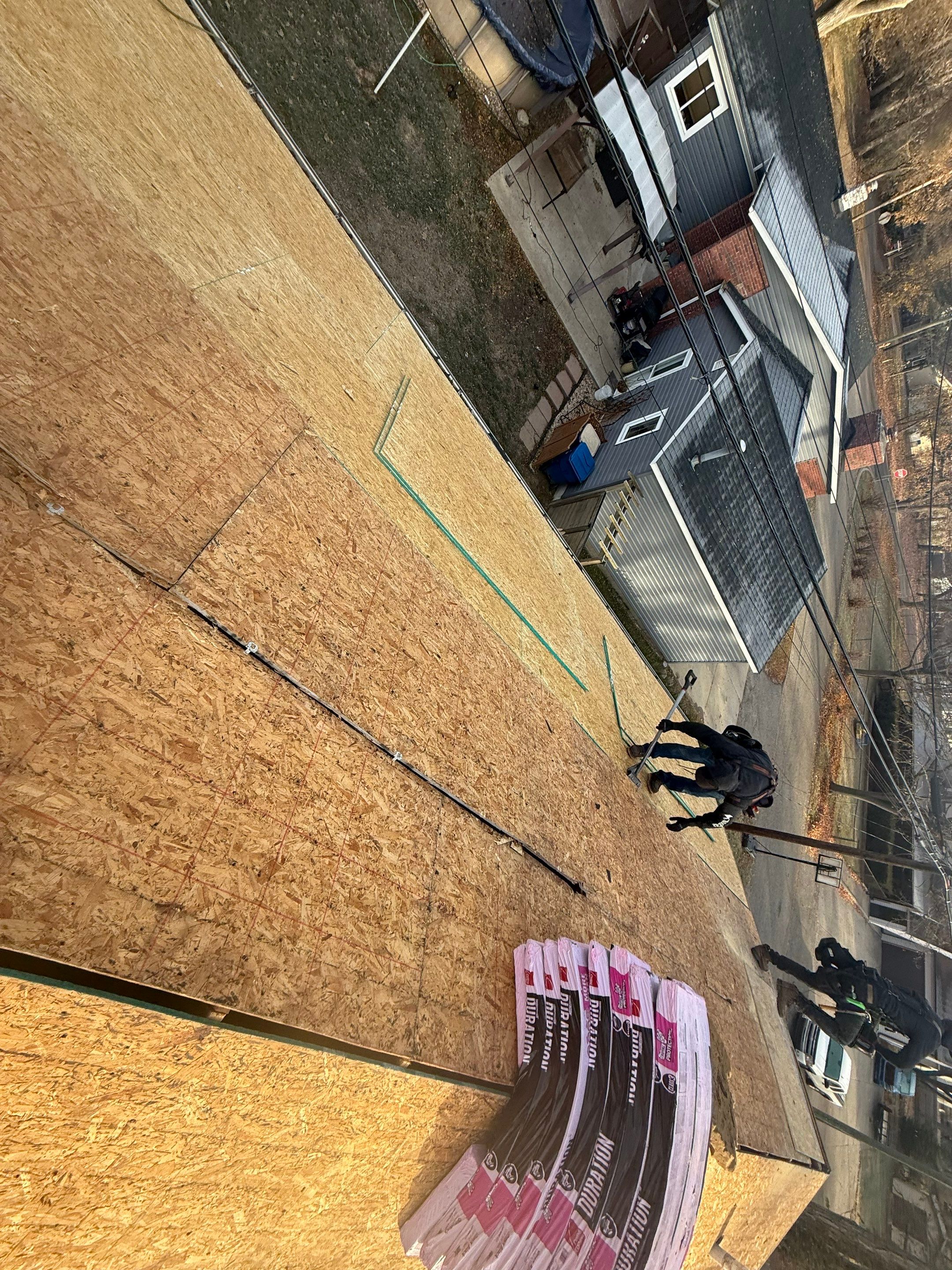 Roof Replacement using Owens Corning Onyx Black by 180 Contractors