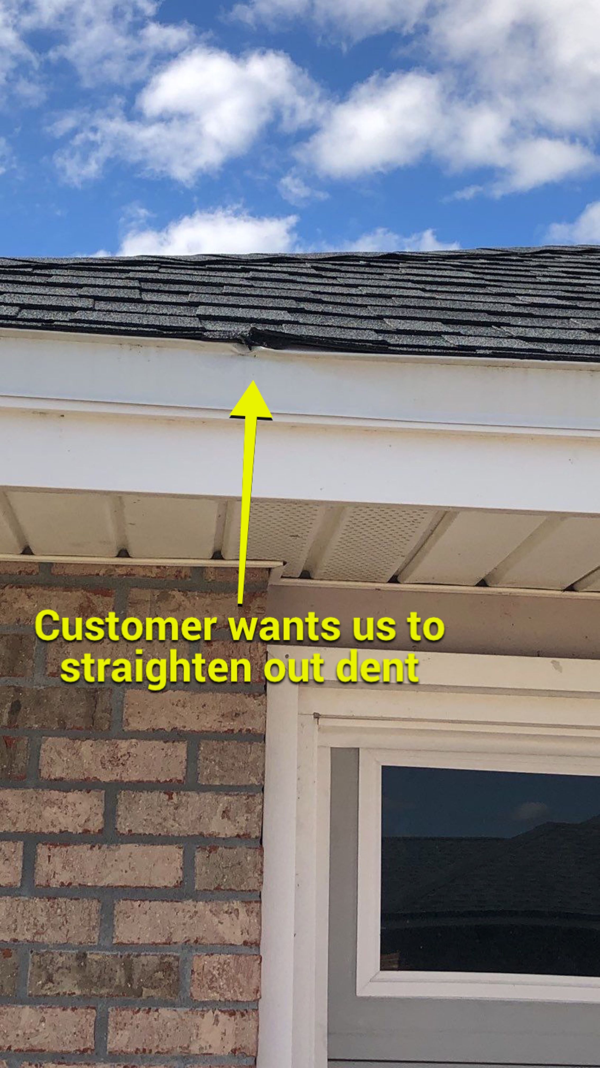 Gutter Installation using K-Style Seamless Gutters by Gutter Professors