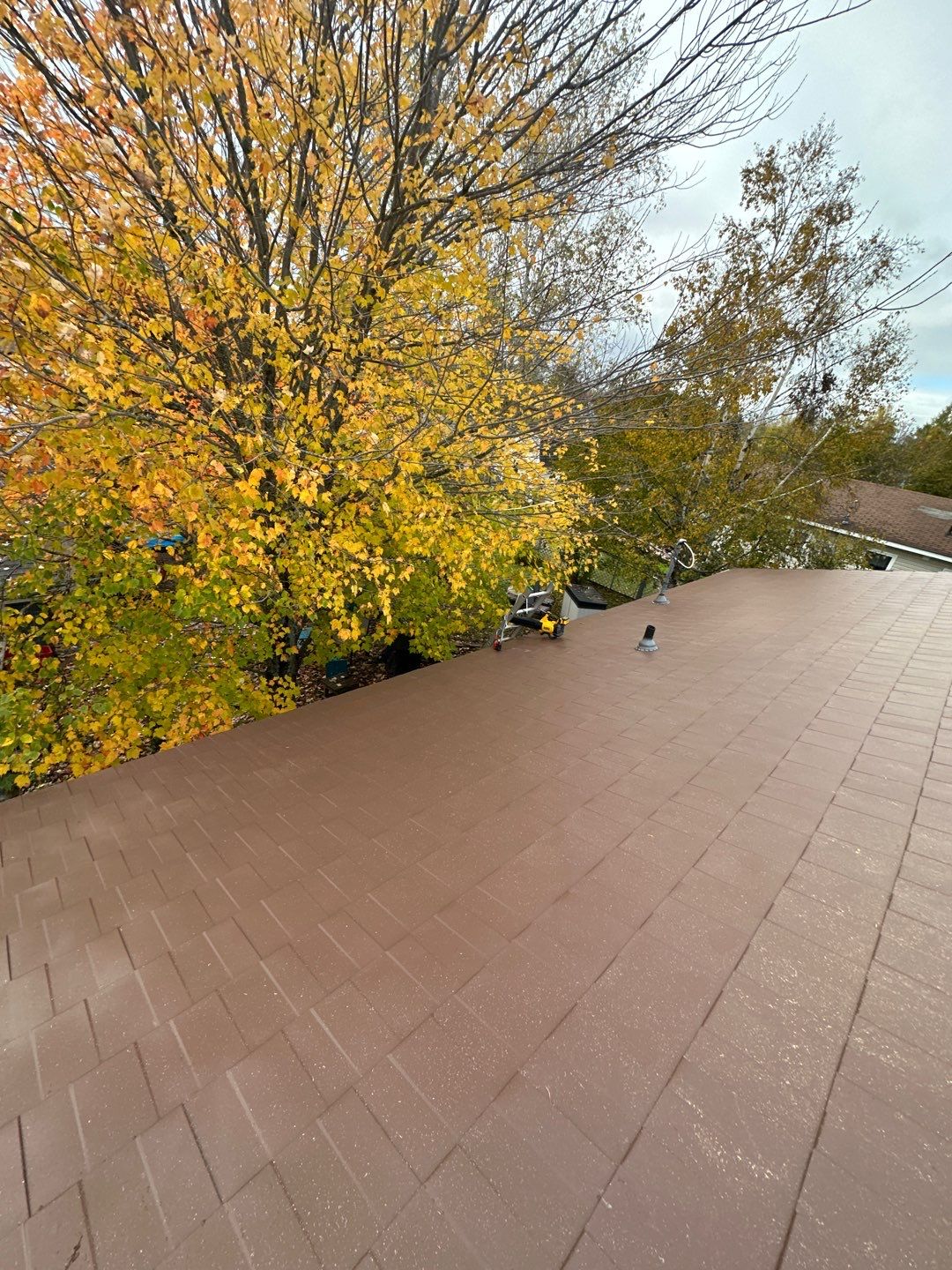 Residential Roofing Installation using Wakefield Bridge Steel Shingle by Ideal Steel by Artisan Roofing & Home Improvements Inc.