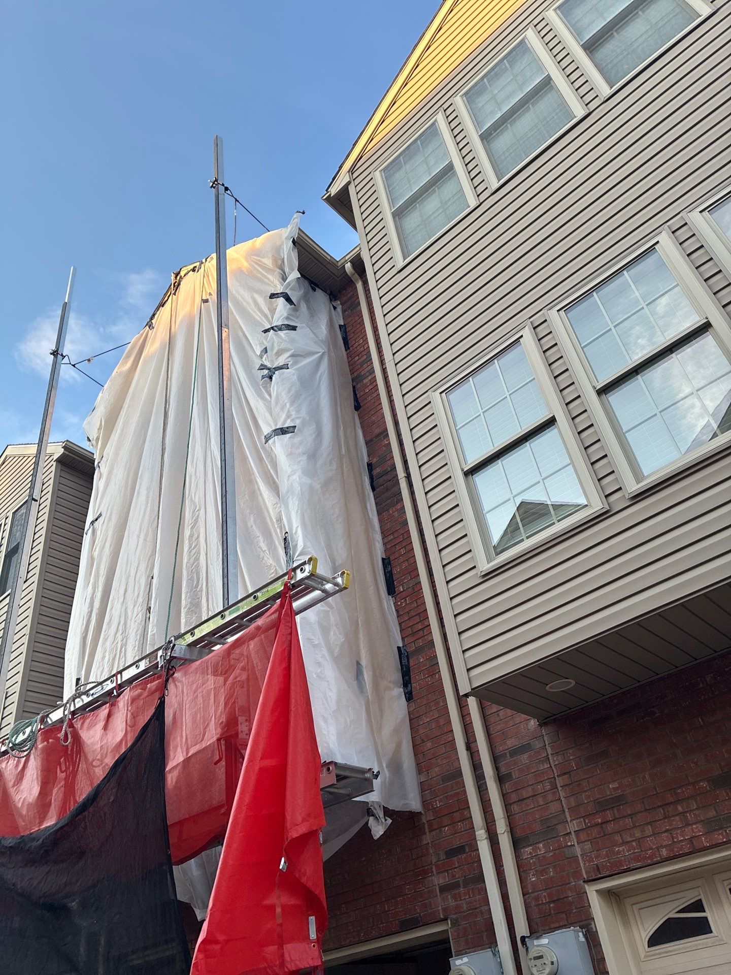 Stucco remediation and structural framing Project in Philadelphia, Pennsylvania by Philadelphia Quality Roofing