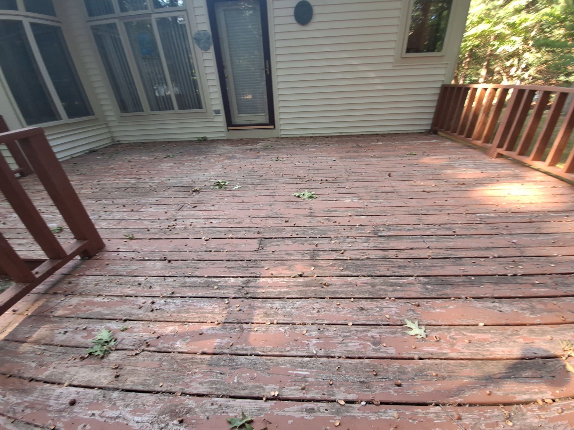 Deck washing and Solid Staining! by Gordon Painting