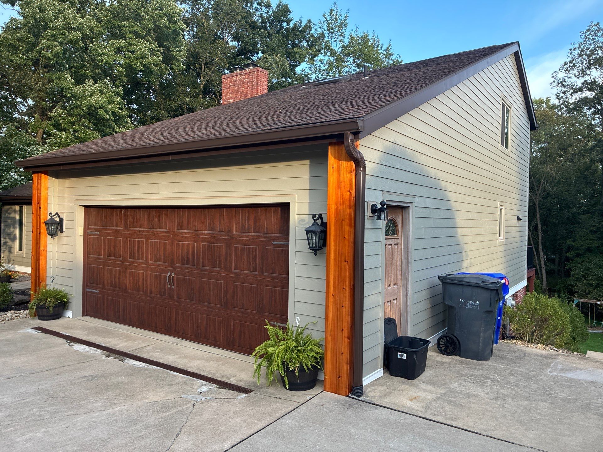 Home Siding Renovation Featuring James Hardie Monterey Taupe Siding by Ideal Siding Pittsburgh