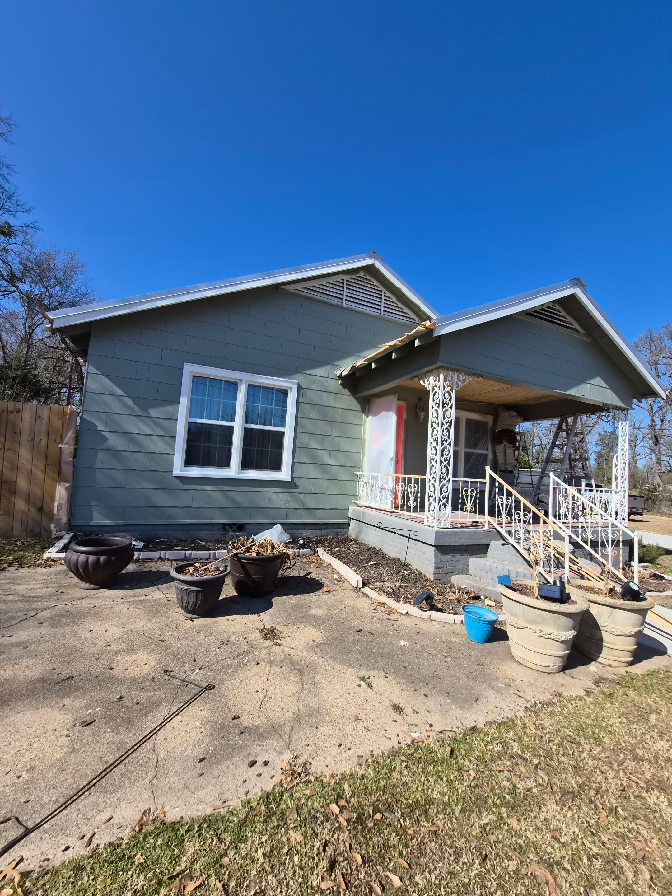 Cute Home Receives Exterior Upgrade in Hawkins, Texas by Quality Coats Painting