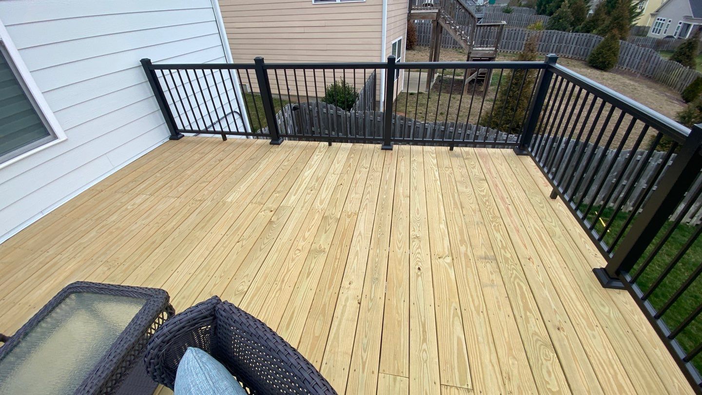Deck using AcryFin by DuraSeal