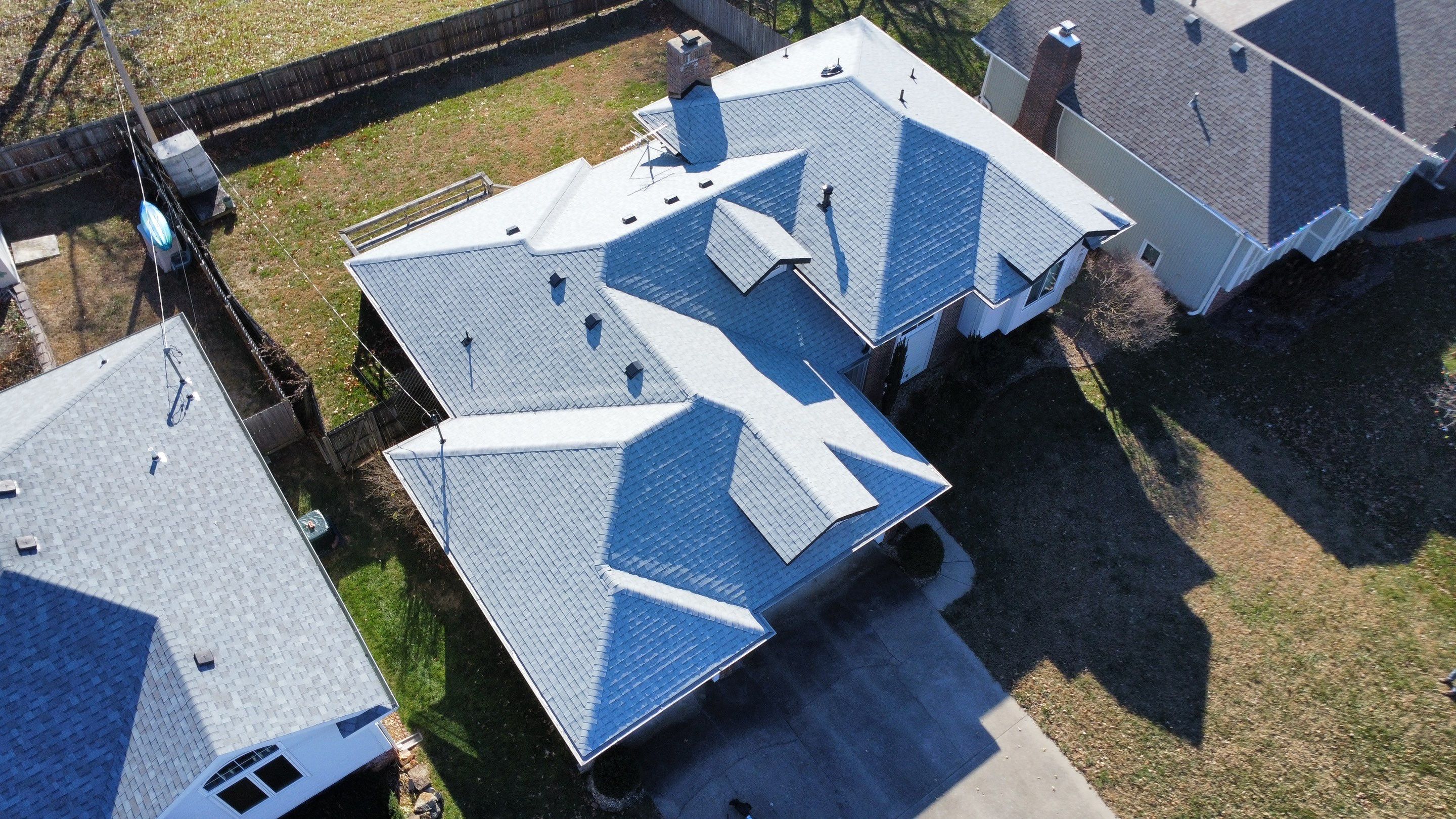 Residential Roofing Install - Atlas Pinnacle Pristine Shingles - Color Oyster Shell  by Titan Commercial & Residential Roofing 