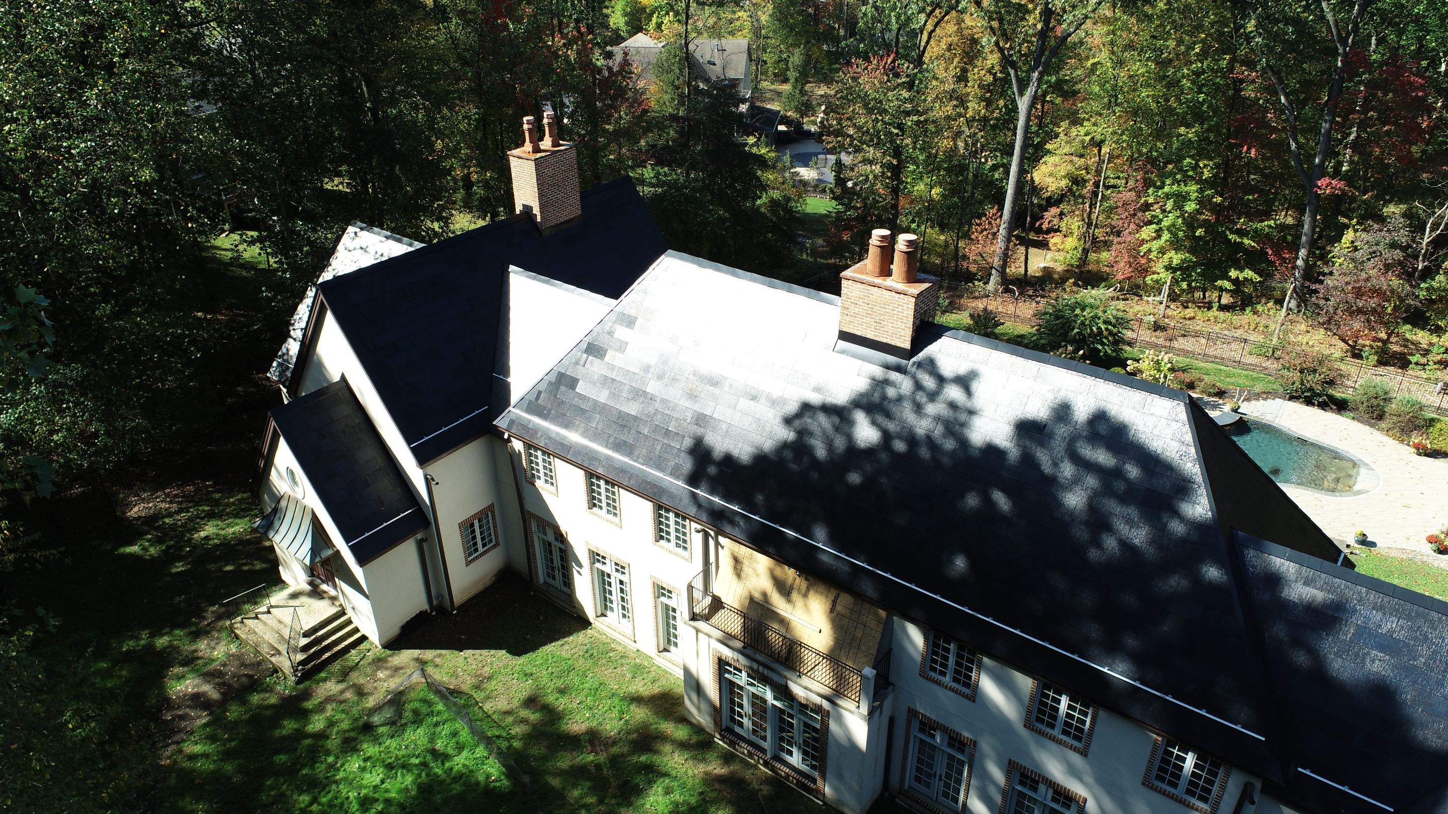 Tesla Solar Roof near Hershey, PA by American Home Contractors