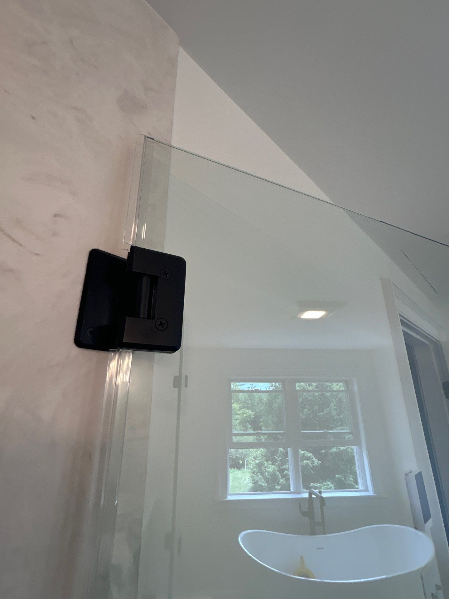 Shower using Tempered Shower Glass by Cheshire Glass Company