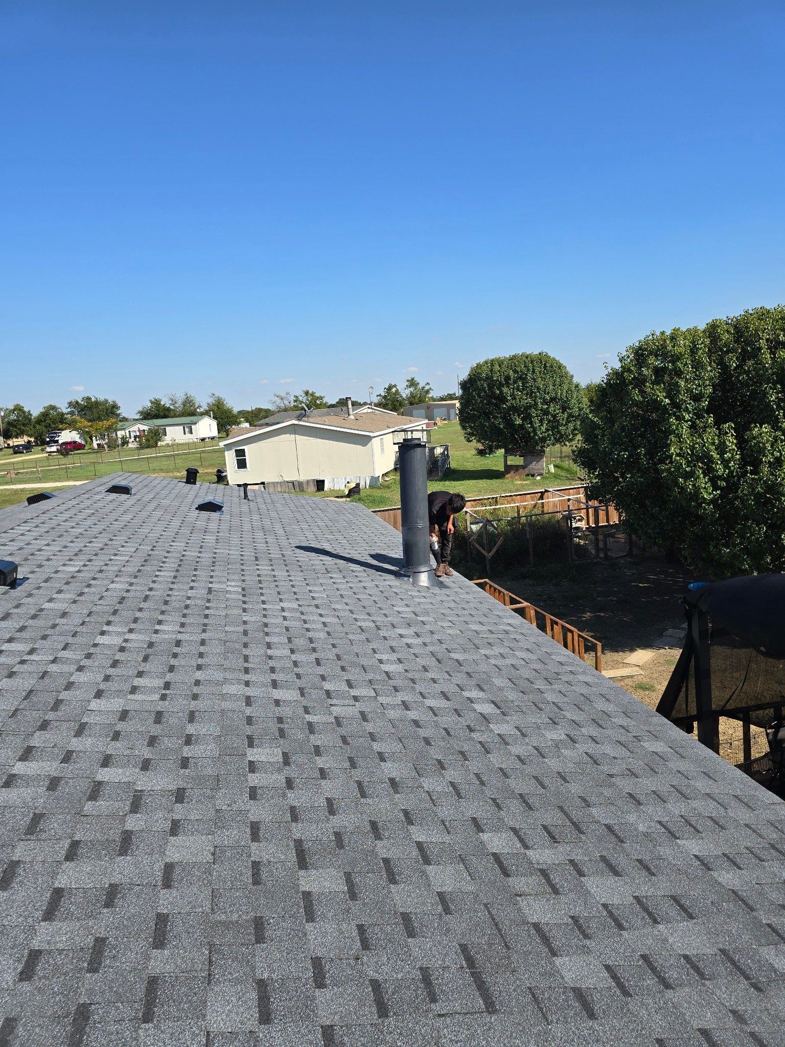 Residential Roofing Installation using ATLAS Pinnacle Pristine Shingles by Harvey Roofing & Construction