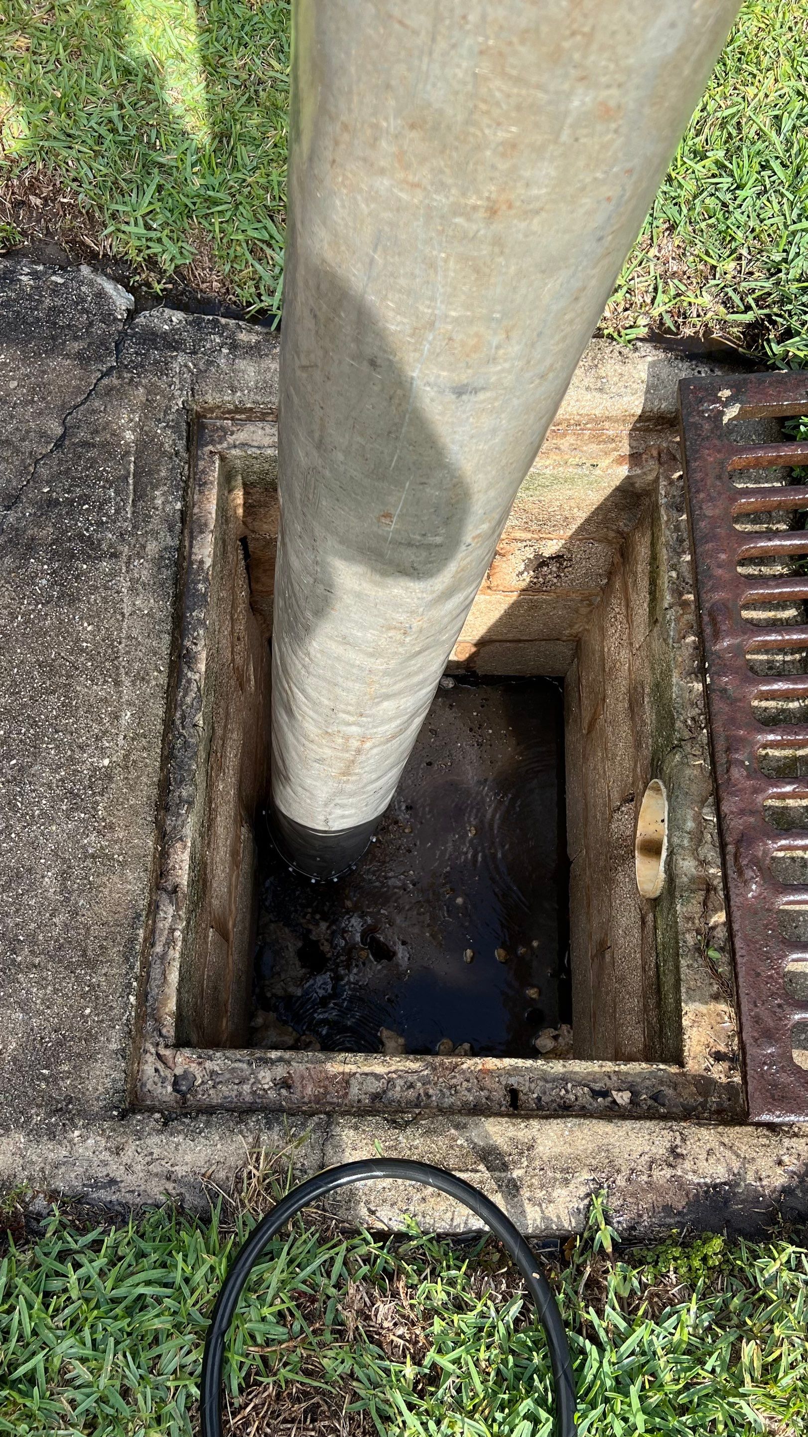 Naples Private Airport Community Catch Basin Cleaning by APS Power & Water