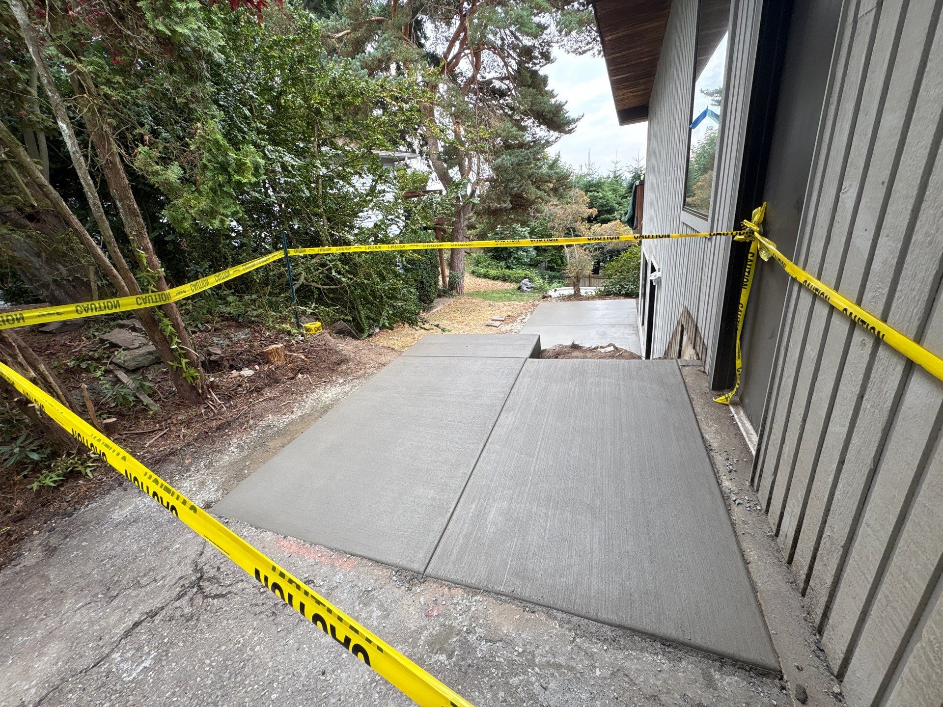 Backyard Concrete Patch Repair | Seattle  by Jireh Asphalt & Concrete Inc 