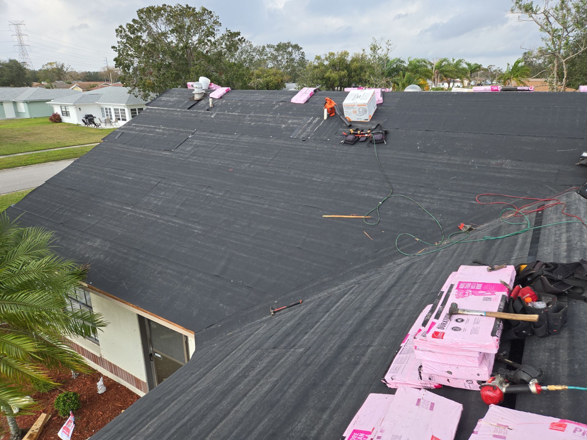 Project in Clearwater 33762 by Mitchell Roofing Company LLC 