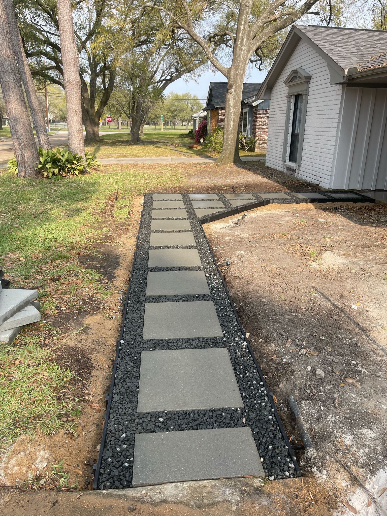 🌿 Jackie’s Outdoor Transformation — Drainage, Flagstone & Full Restoration by Texas Urban Elements