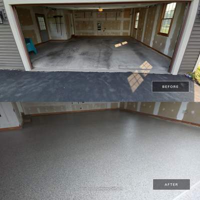 Vintage Shalestone Garage Coating