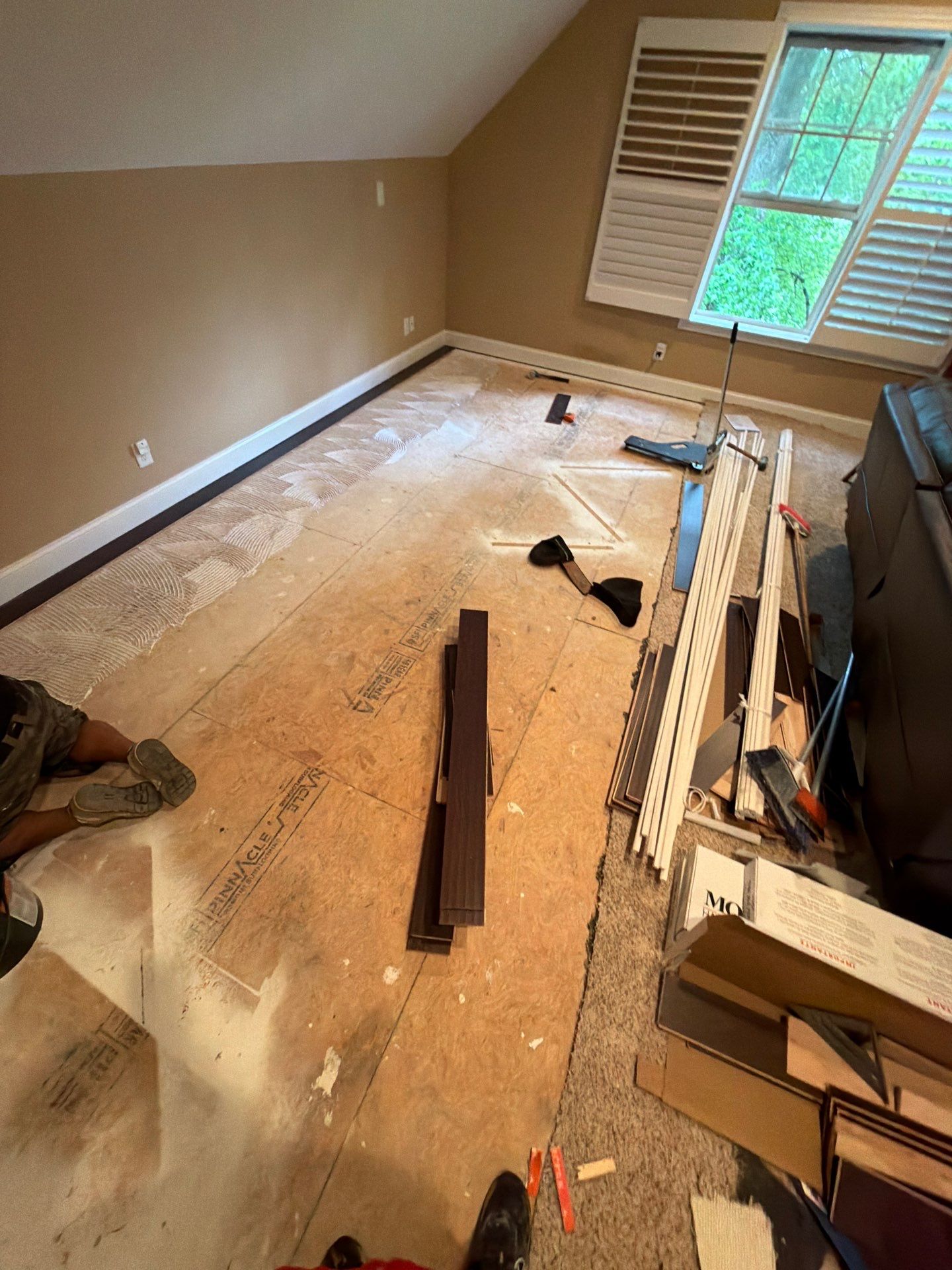 Engineered Hardwood Install  by Footprints Floors of Nashville