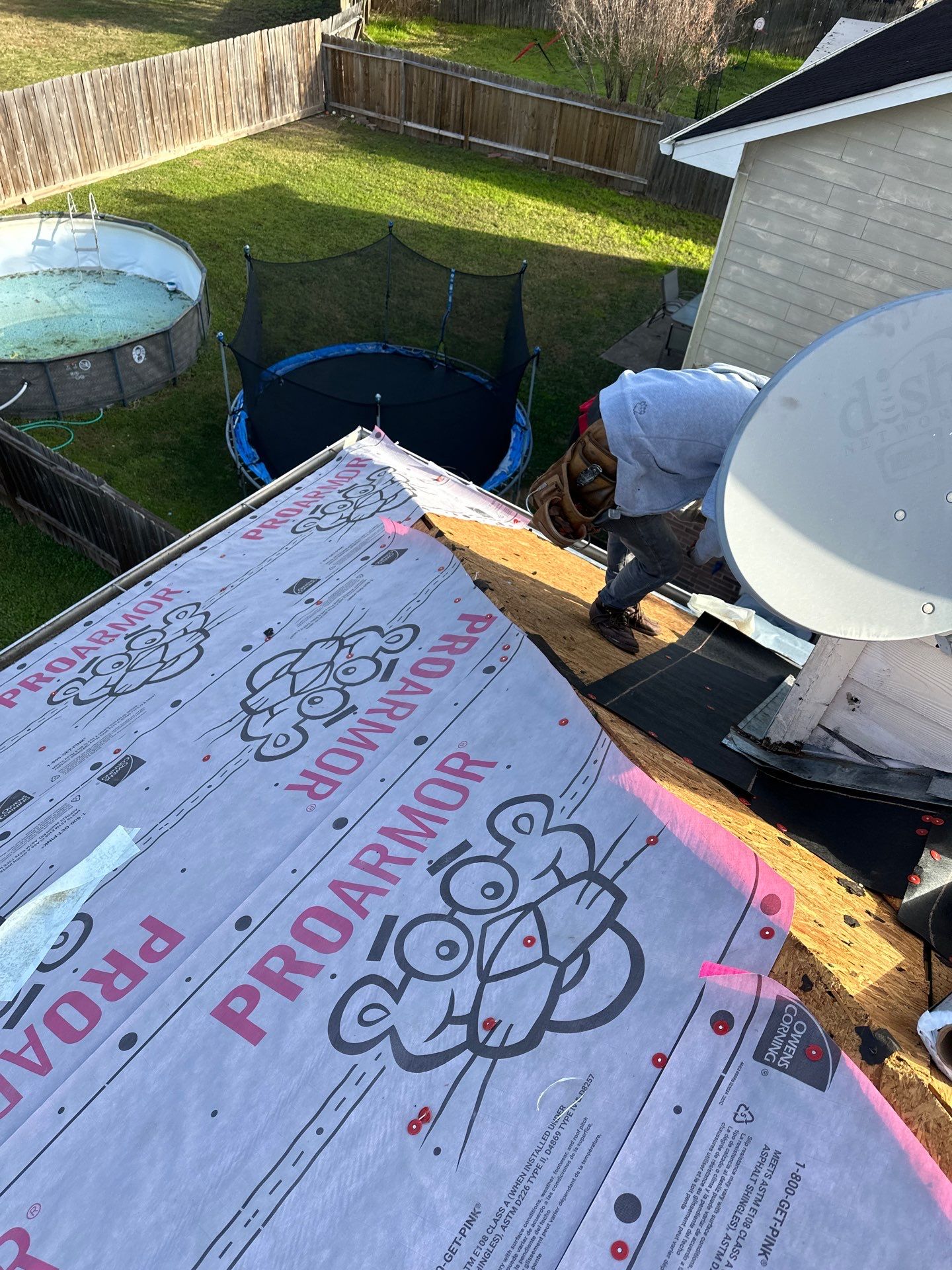 Project in Katy by Motion Roofing