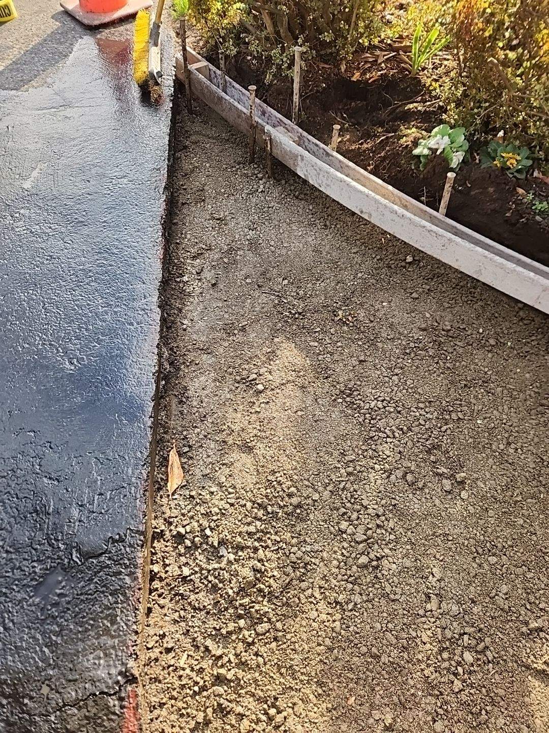 Gisela | Stamped Concrete Walkway  by Jireh Asphalt & Concrete Inc 