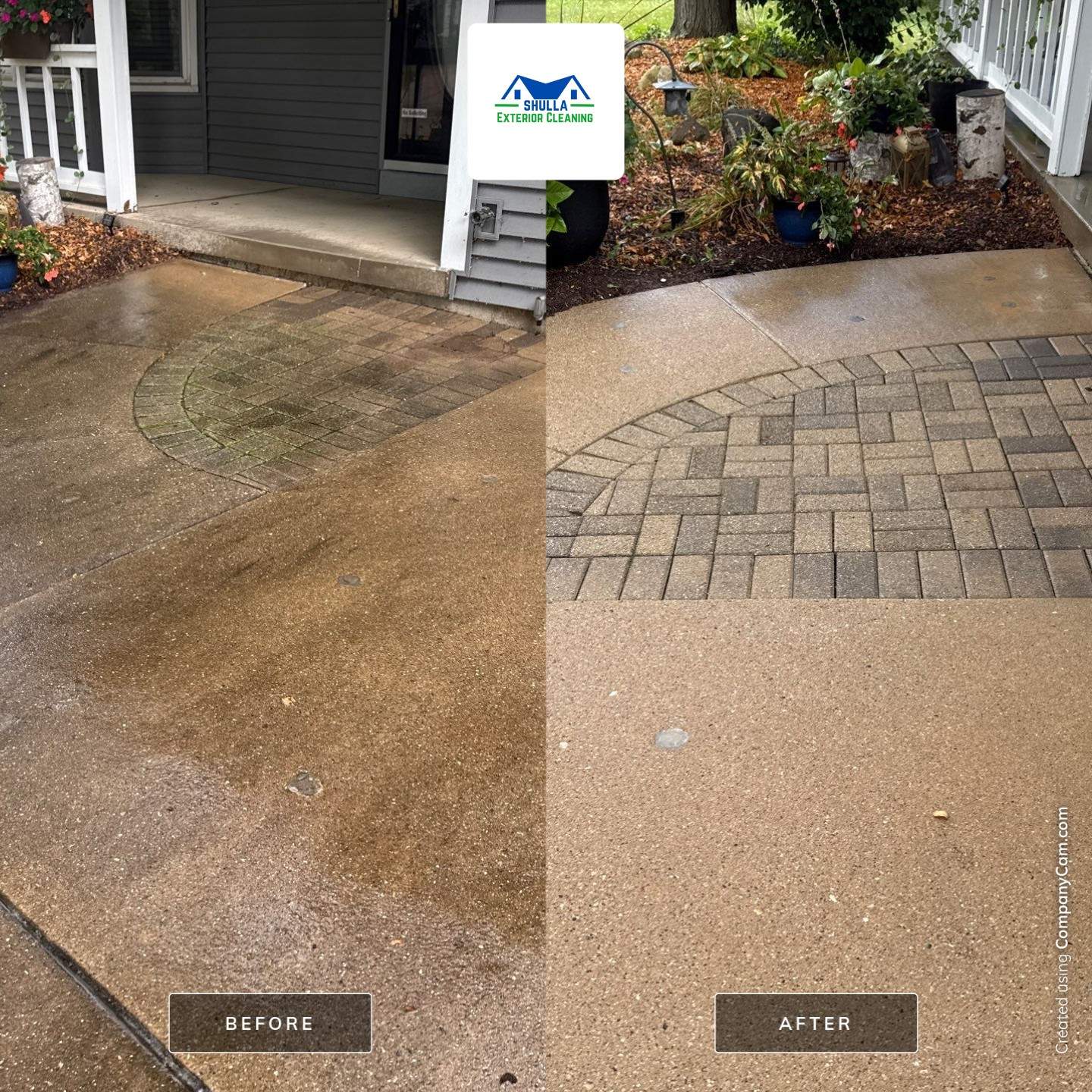 House Wash and Driveway Clean by Shulla Exterior Cleaning