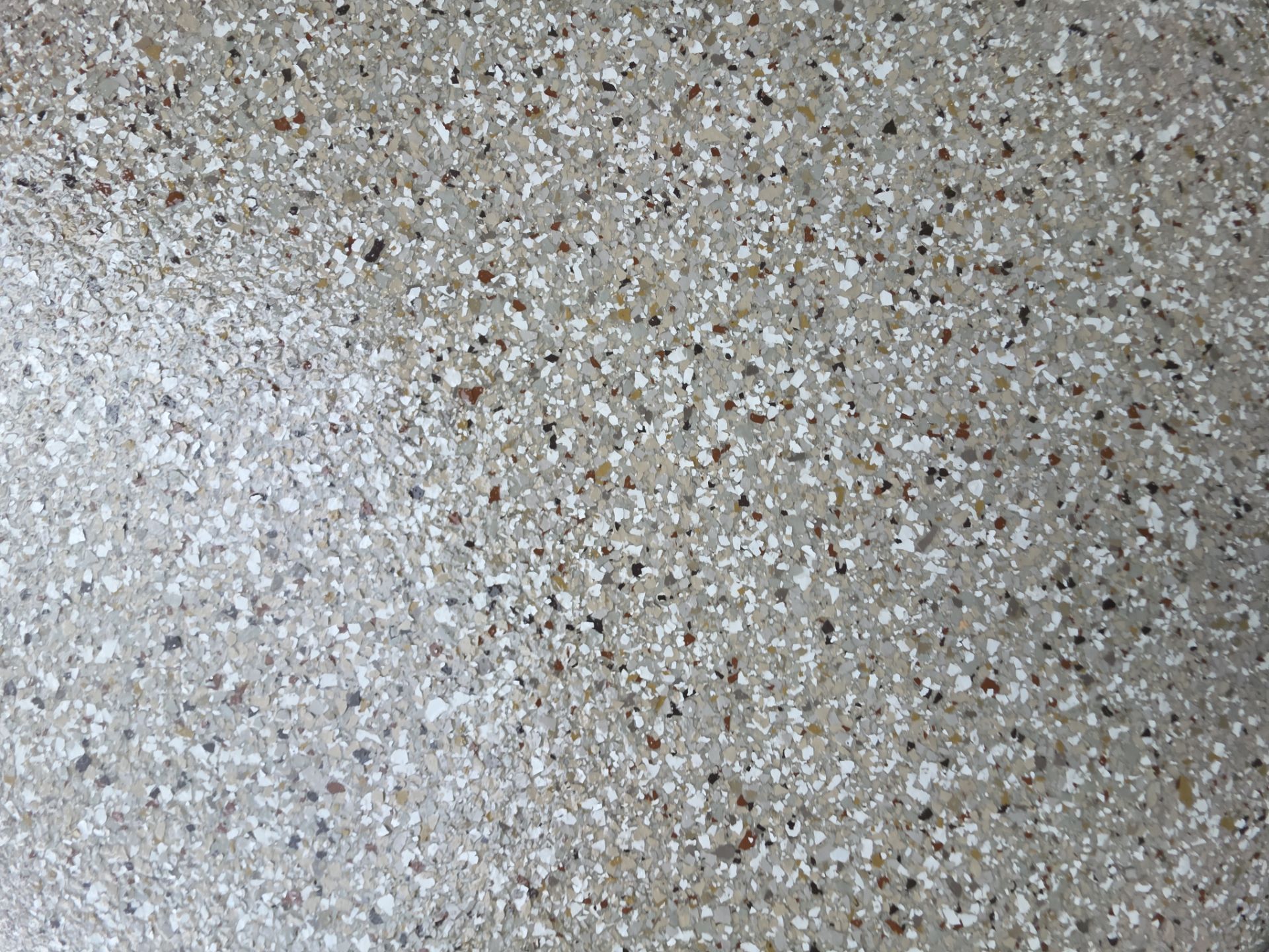 Pebble Beach Flake Garage Floor Coating in Richland by Croc Coatings, LLC