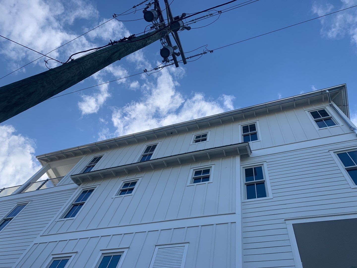 Half-Round Gutters in Galvalume Color in Santa Rosa Beach FL by Gutter Professors