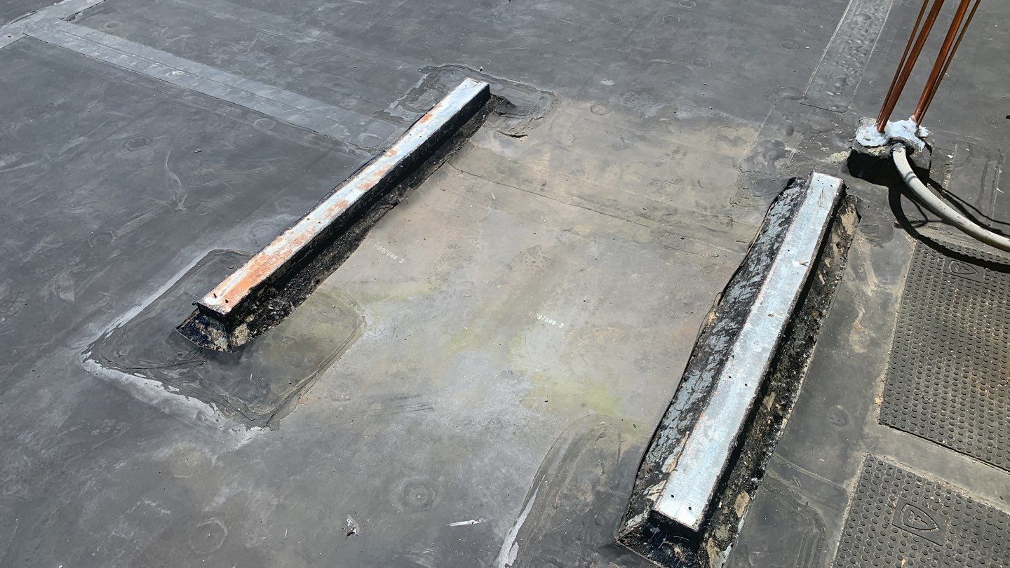 Commercial Roofing Repair using EPDM  by A Plus Exterior