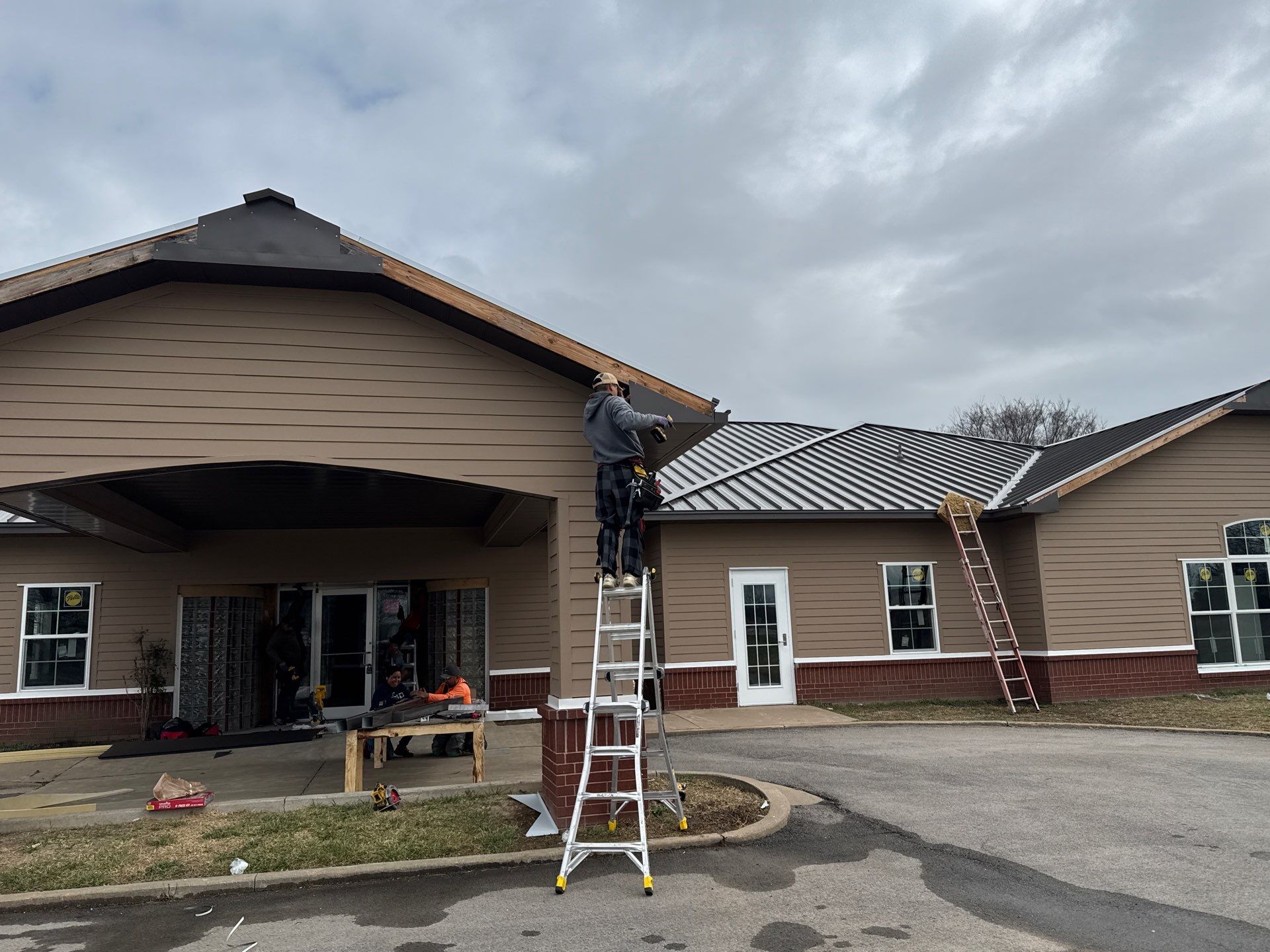 Metal Roof & Exterior Remodel in Chelsea, OK by 5Coat Roofing & Construction