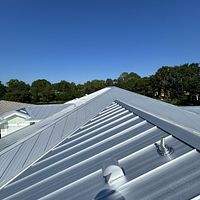24ga 1" Nail-Strip Mill Finish by Total Roofing System The Metal Roof Experts
