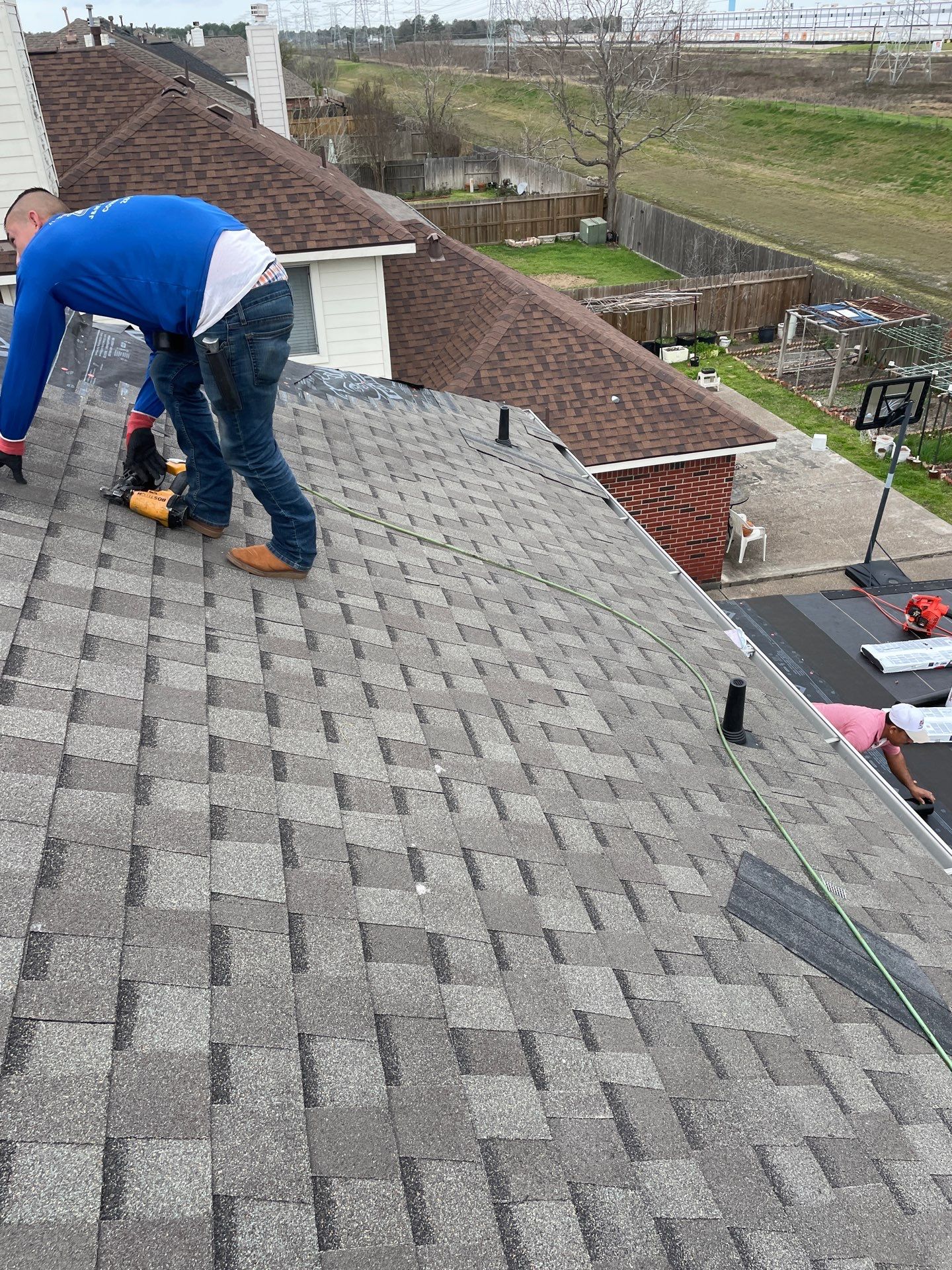 Residential Roofing Installation using Owen's Corning Duration (Lifetime) Shingles by Roof Repair Company