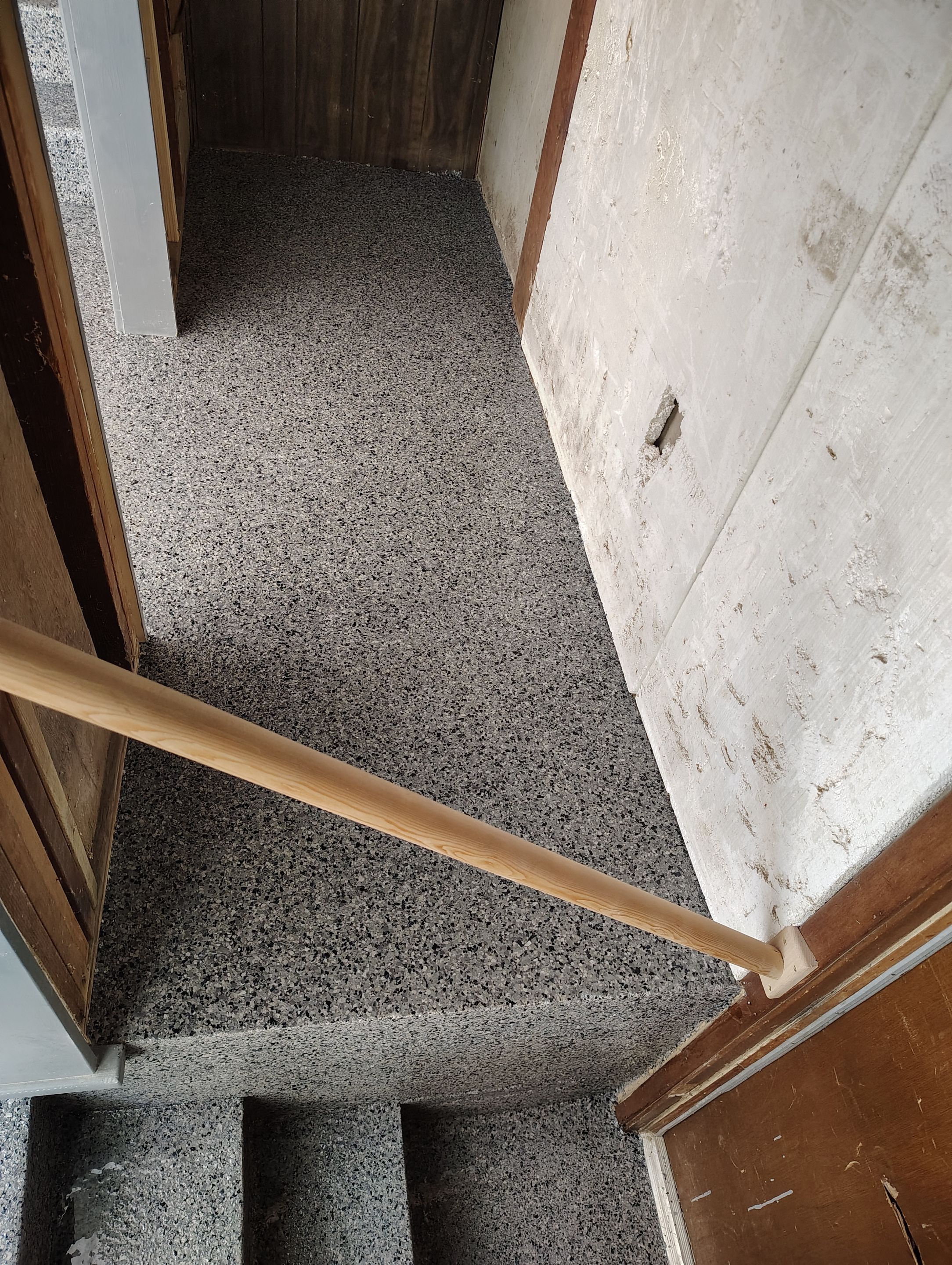 Nightfall Decorative Chip Garage Floor Coating in Luverne, Minnesota by Select Painting, Coatings & Garage Cabinets