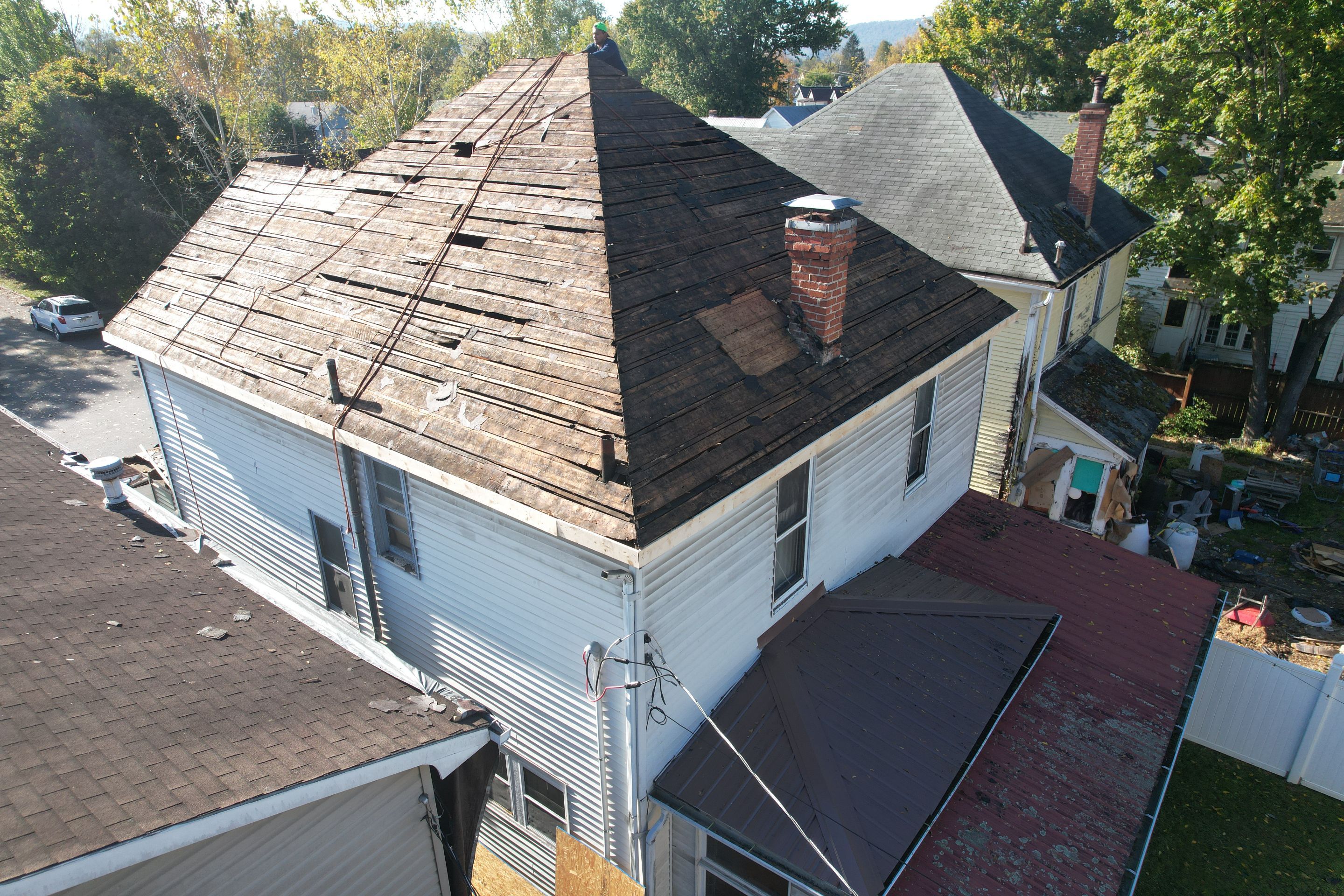 Residential Roofing Installation using GAF Timberline HDZ Pewter Gray by Rainstoppers Roofing