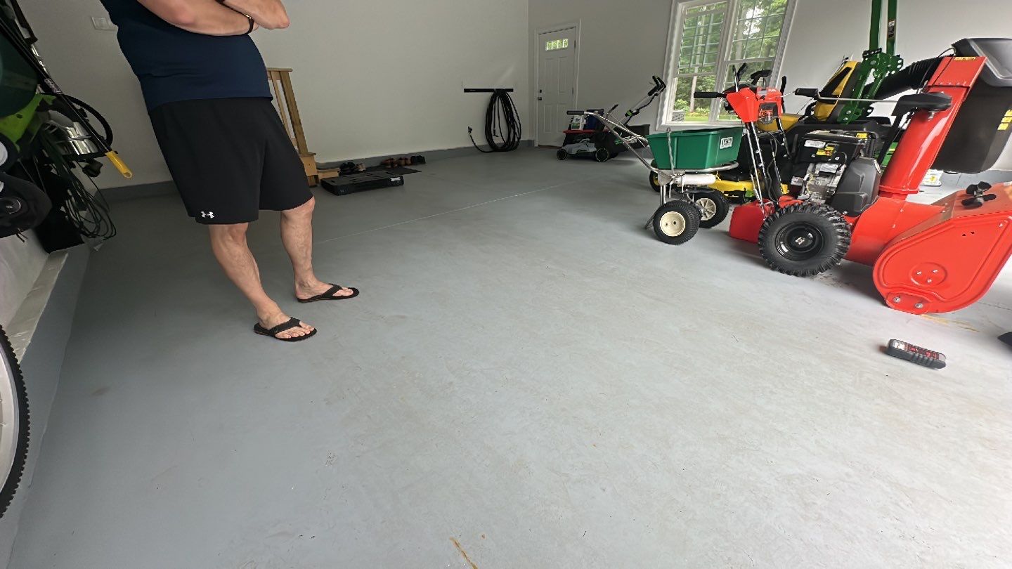 Garage in Norfolk, MA 02056 by Symphony Concrete Coatings