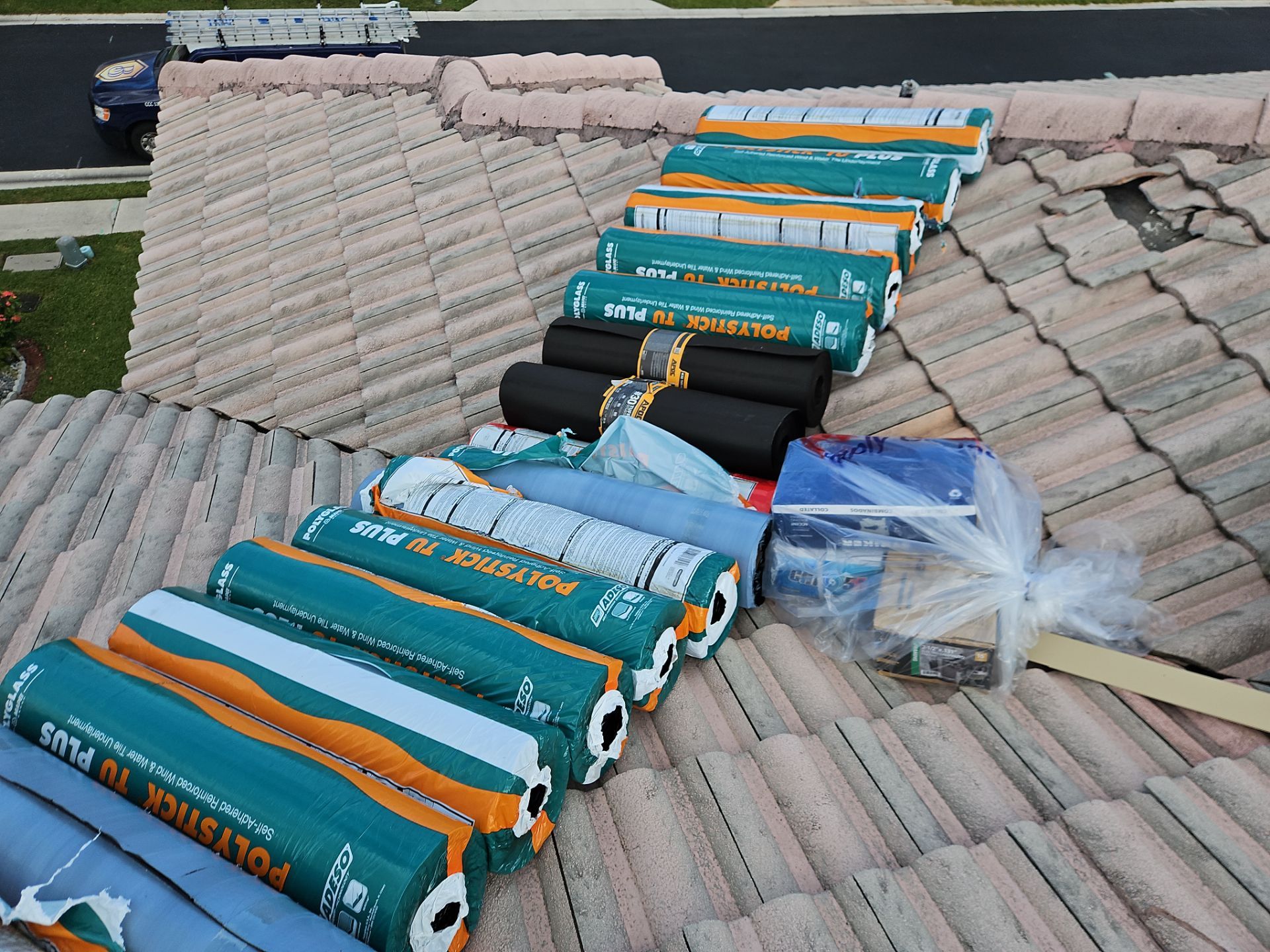 Residential Roofing Installation using Westlake Roofing Tile by BLUES BROTHERS ROOFING