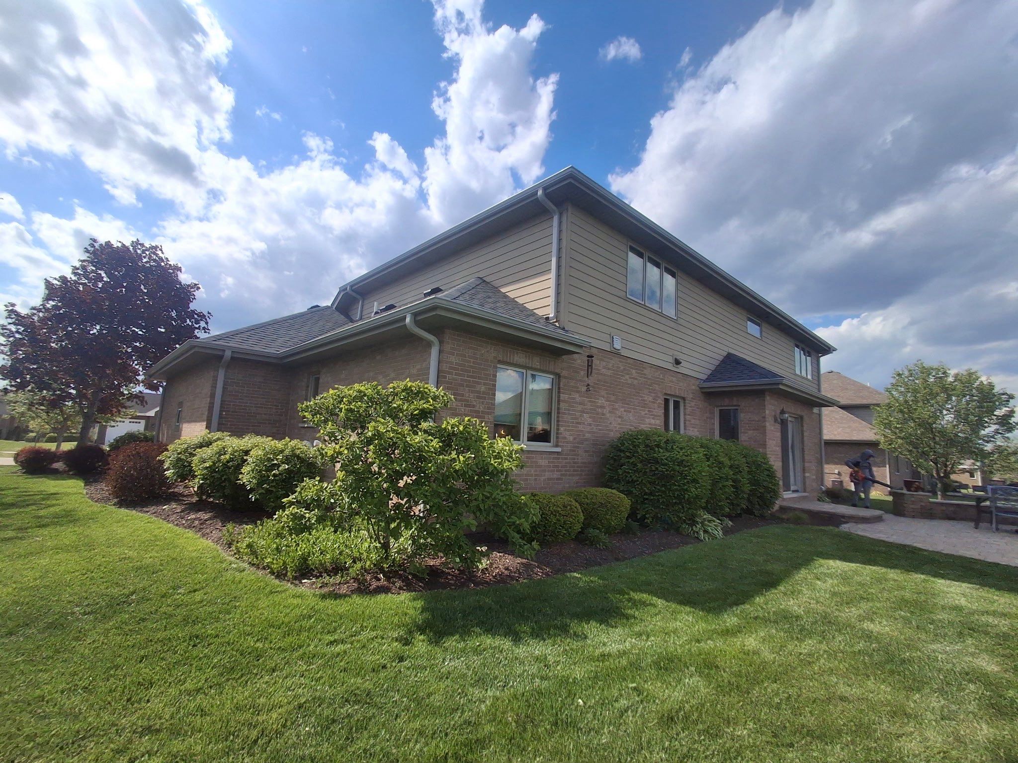 Roof replacement by Optimal Home Improvement 