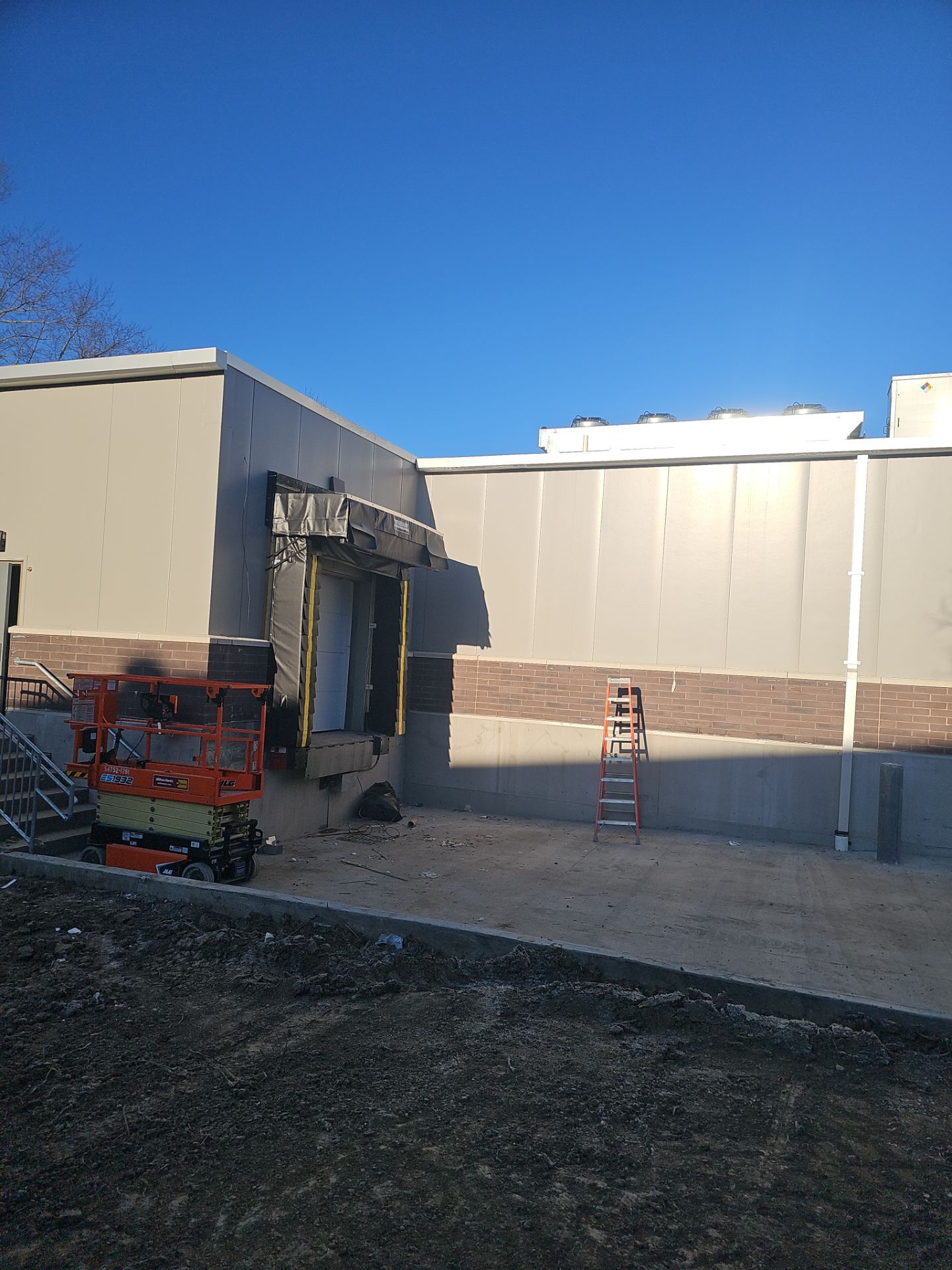 Commercial Roofing Installation using Insulated roof and wall panels by Nitro Roofing and Construction