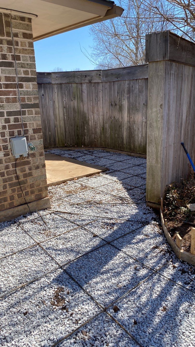 Concrete Patio by Clays Services Inc