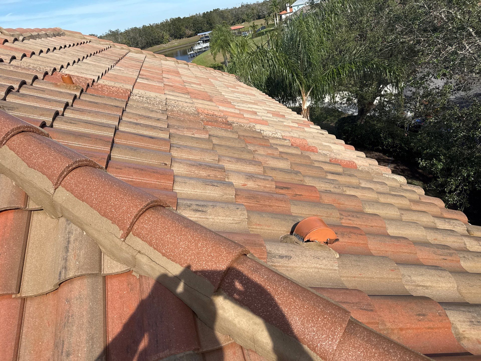 Roof Cleaning & Pool Deck Cleaning! Winding River, Bradenton, FL by Sunshine AquaWash