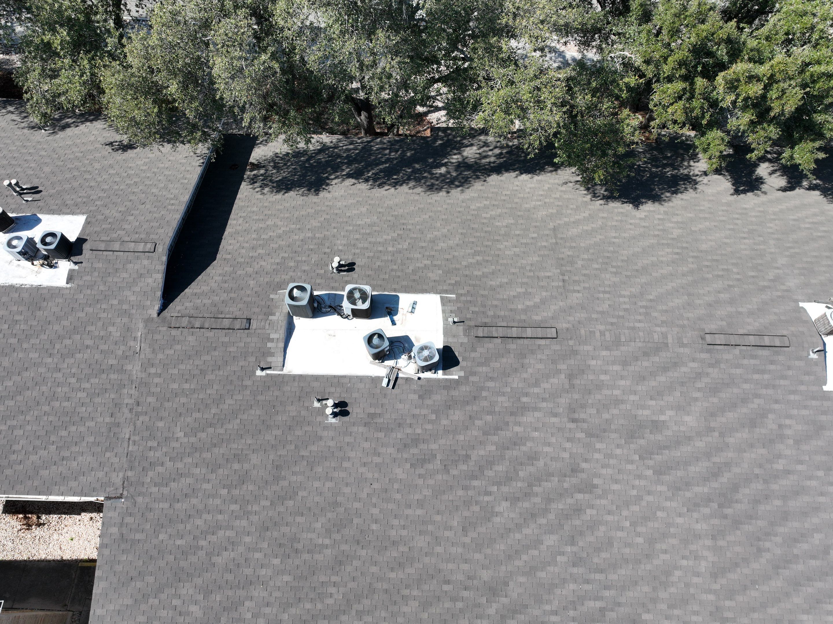 Commercial Roof Inspection using Drone Inspection by Premier Roofing and Contracting