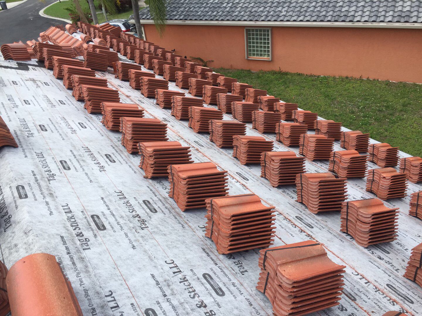 Residential Roofing Installation using Eagle Roofing Tile by BLUES BROTHERS ROOFING