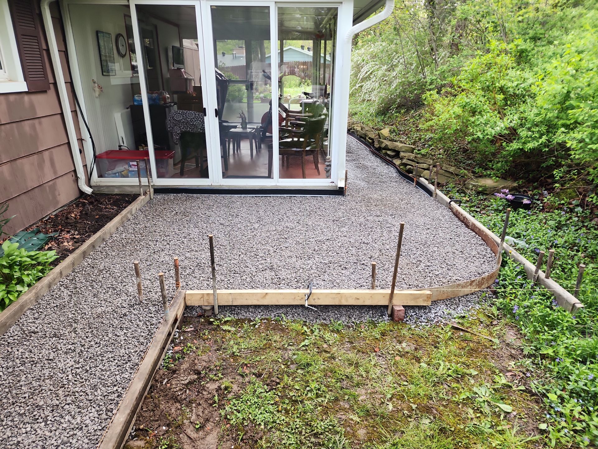 Stamped Concrete by Ivy Lea Construction