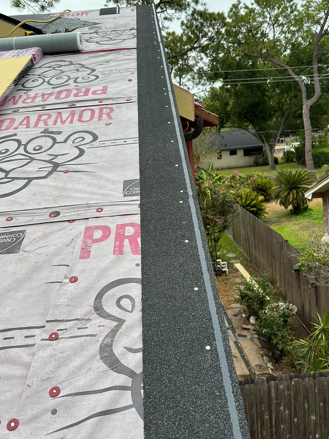 Residential Roofing Installation using Owen's Corning Duration (Lifetime) Shingles by Roof Repair Company