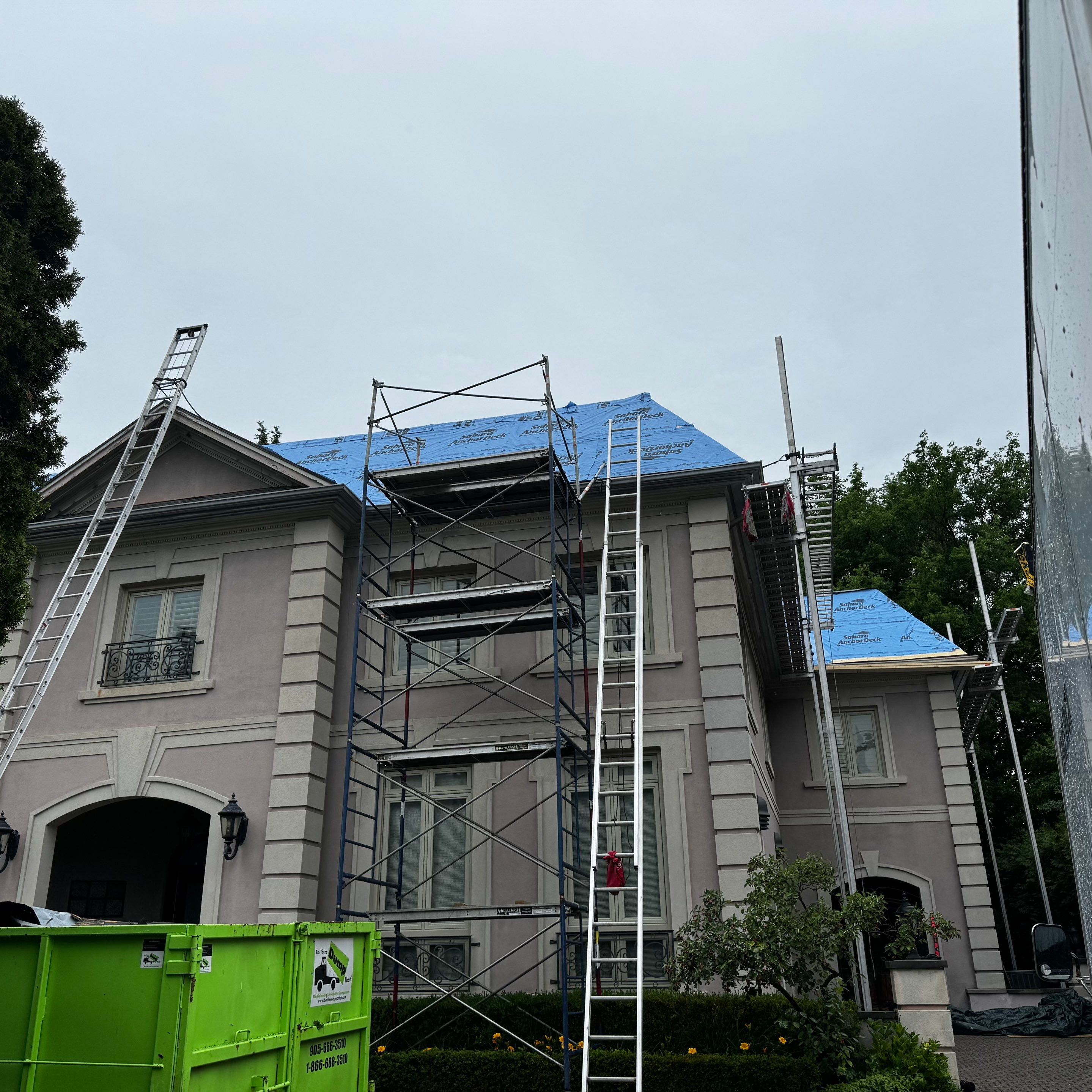 Residential Roofing Installation using Vicwest True Natuer. Metal Shingle by Jay Carter Roofing & Sheet Metal