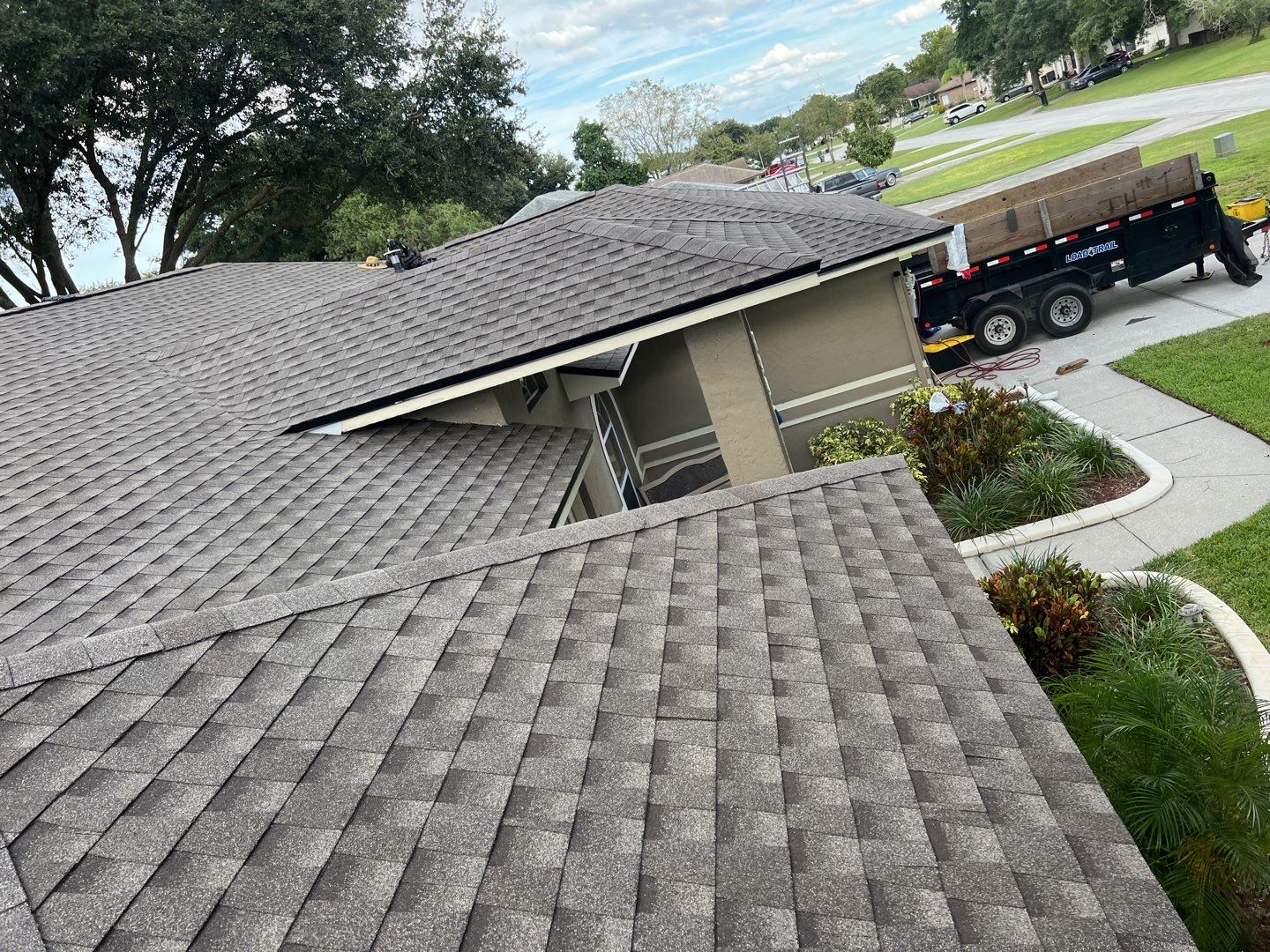 Residential Roofing Installation using GAF Timberline HDZ by 1st Class Roofing, Inc.