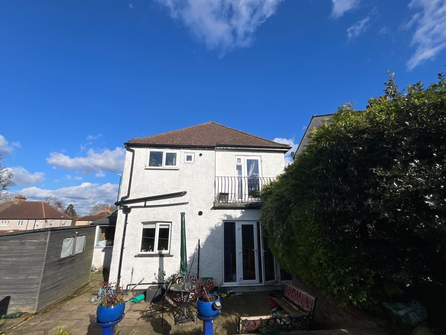 Roof Clean  - Moss Removal - Gutter Clean using Honda 15lpm Low Pressure Washing Machine by Ges Exterior Cleaning ltd