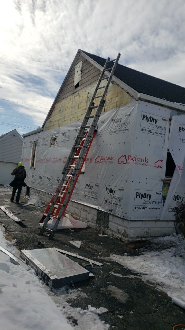 Hammond Siding Job by Kraz Construction