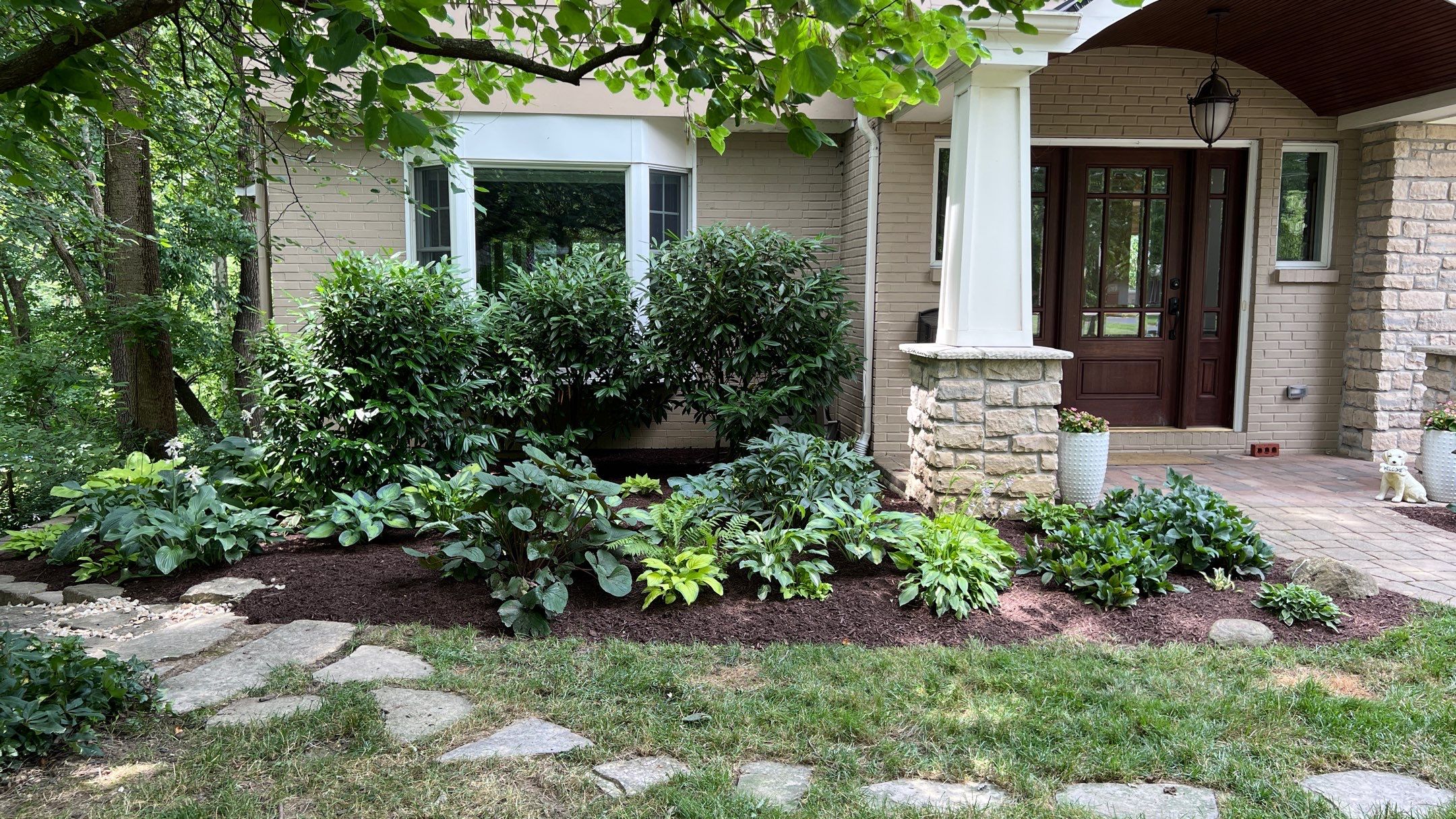 Spring Clean Up with additional Gravel Worl & Plant Installation by Reisenberg’s Lawn & Landscape, LLC