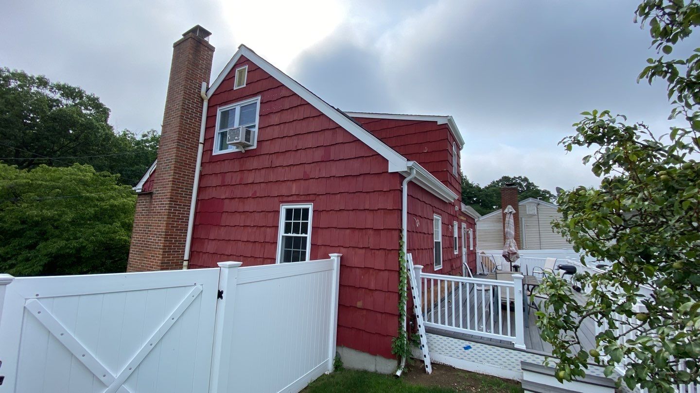 Siding Installation using Royal Building Products Rustic Red by A Plus Exterior