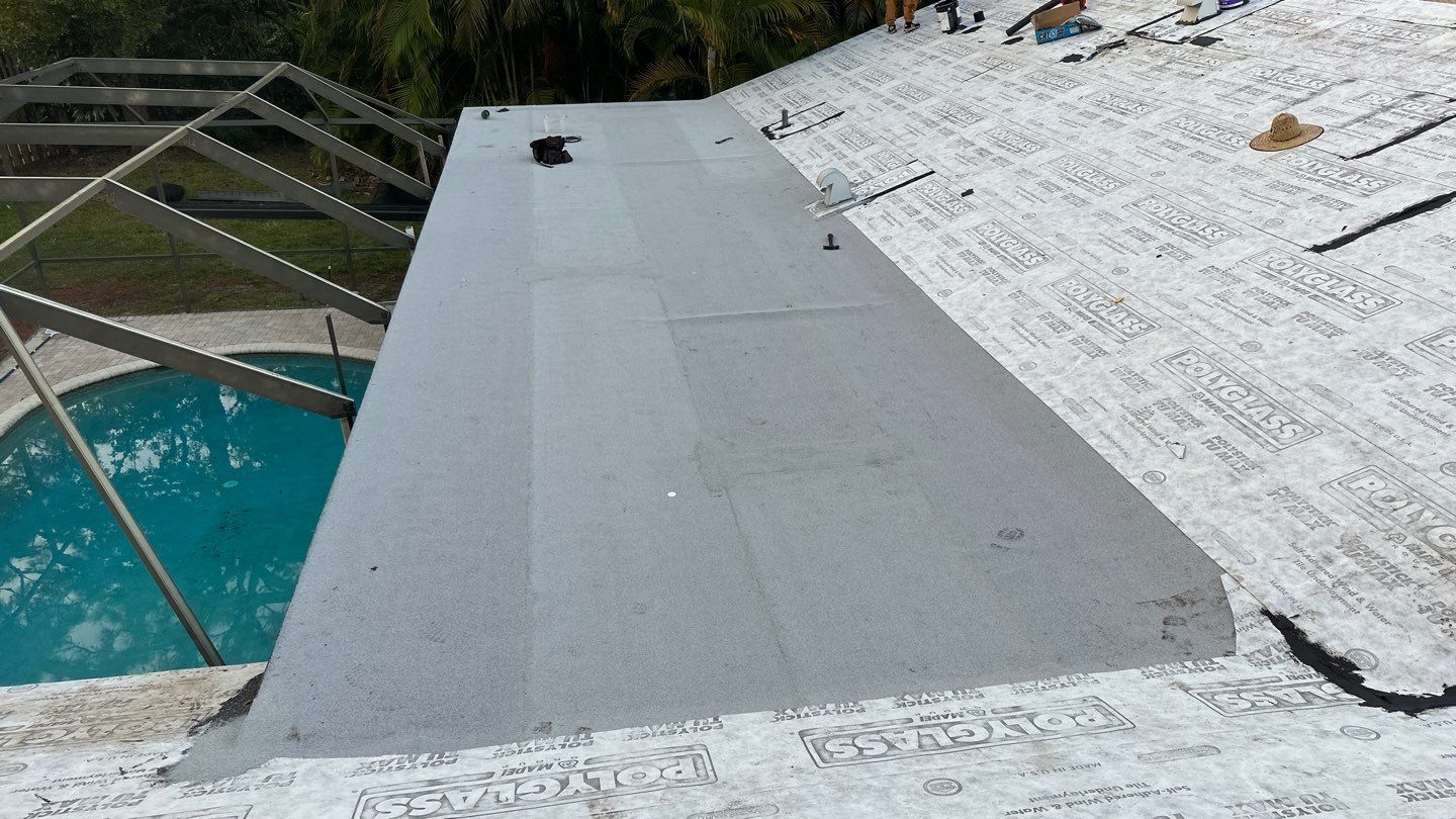 Residential Roofing Installation using Eagle Roofing Tile by BLUES BROTHERS ROOFING